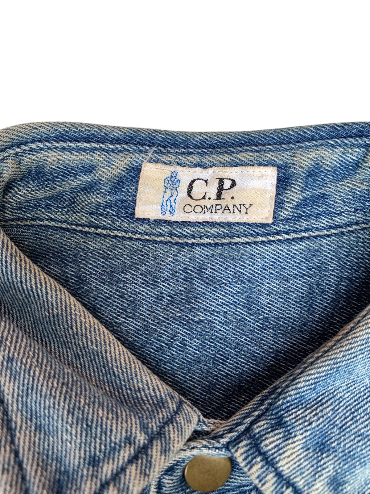 C.P. Company × Vintage Vtg CP Company jeans jacket rare Size US S / EU 44-46 / 1 - 6 Thumbnail