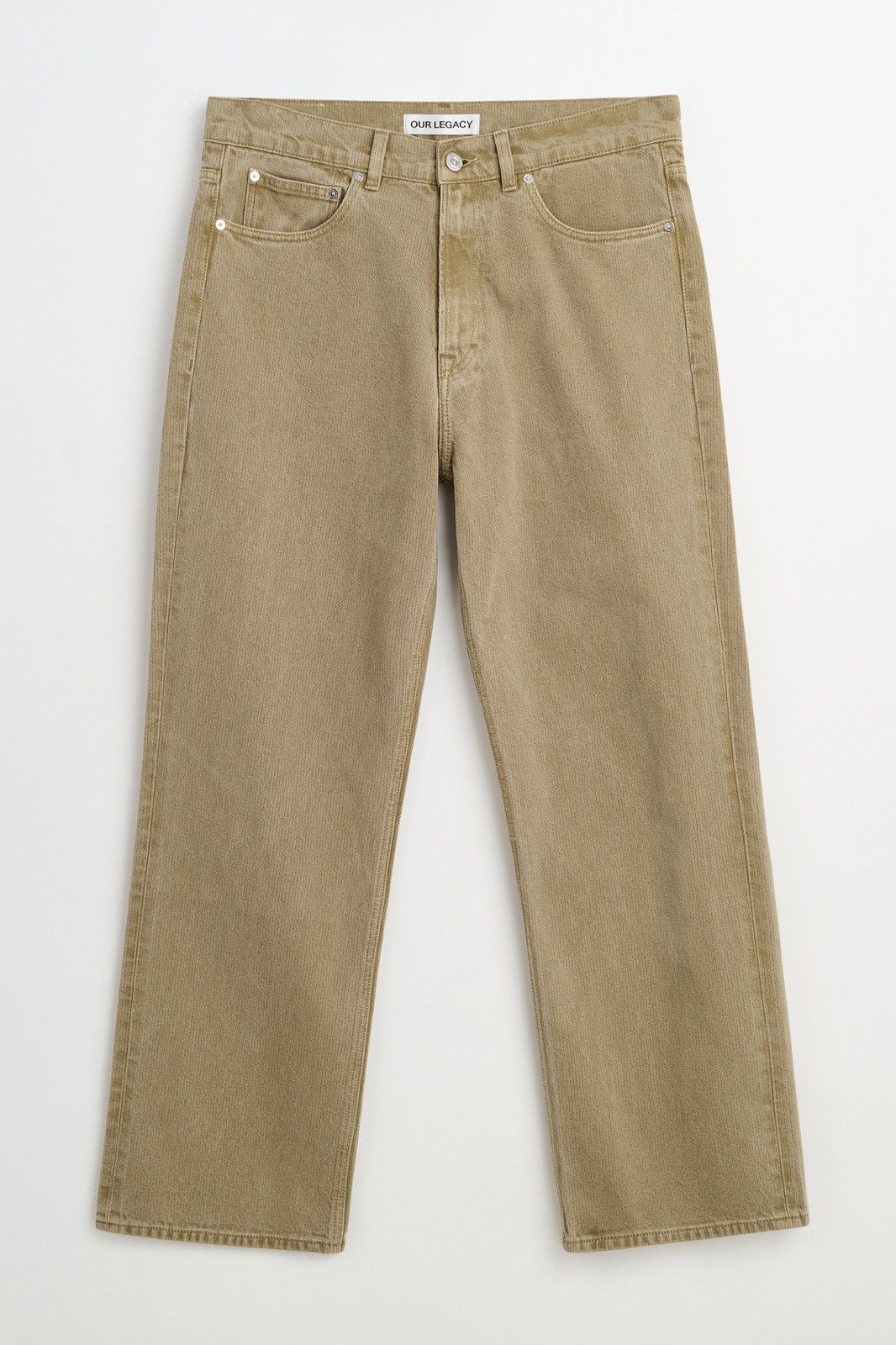 Our Legacy Third Cut Dry Grass Chain Twill Size US 30 / EU 46 - 2 Thumbnail