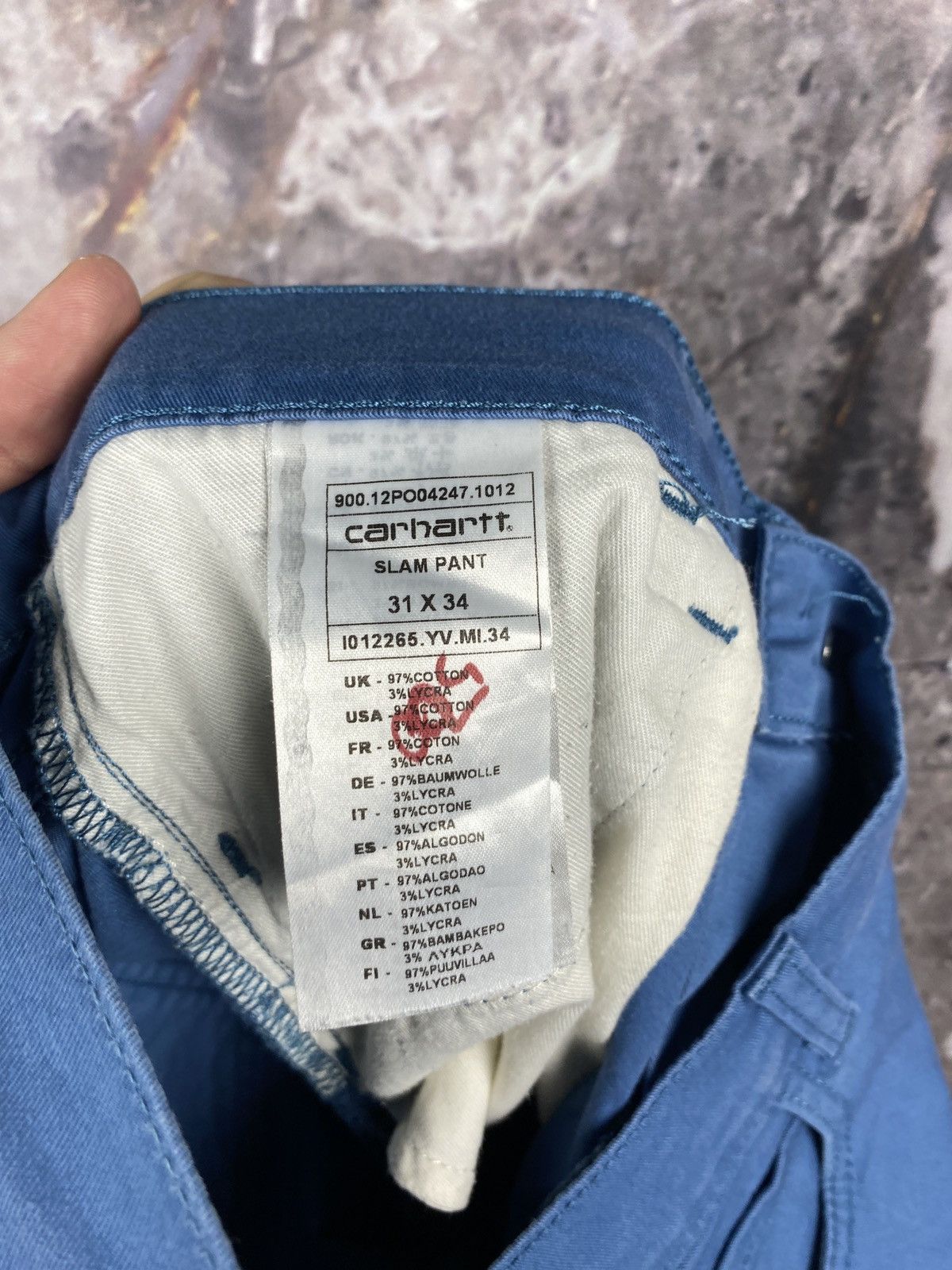 Carhartt × Vintage Men’s Carhartt Slam Pants Streetwear Size 31x34 Size US 34 / EU 50 - 14 Thumbnail