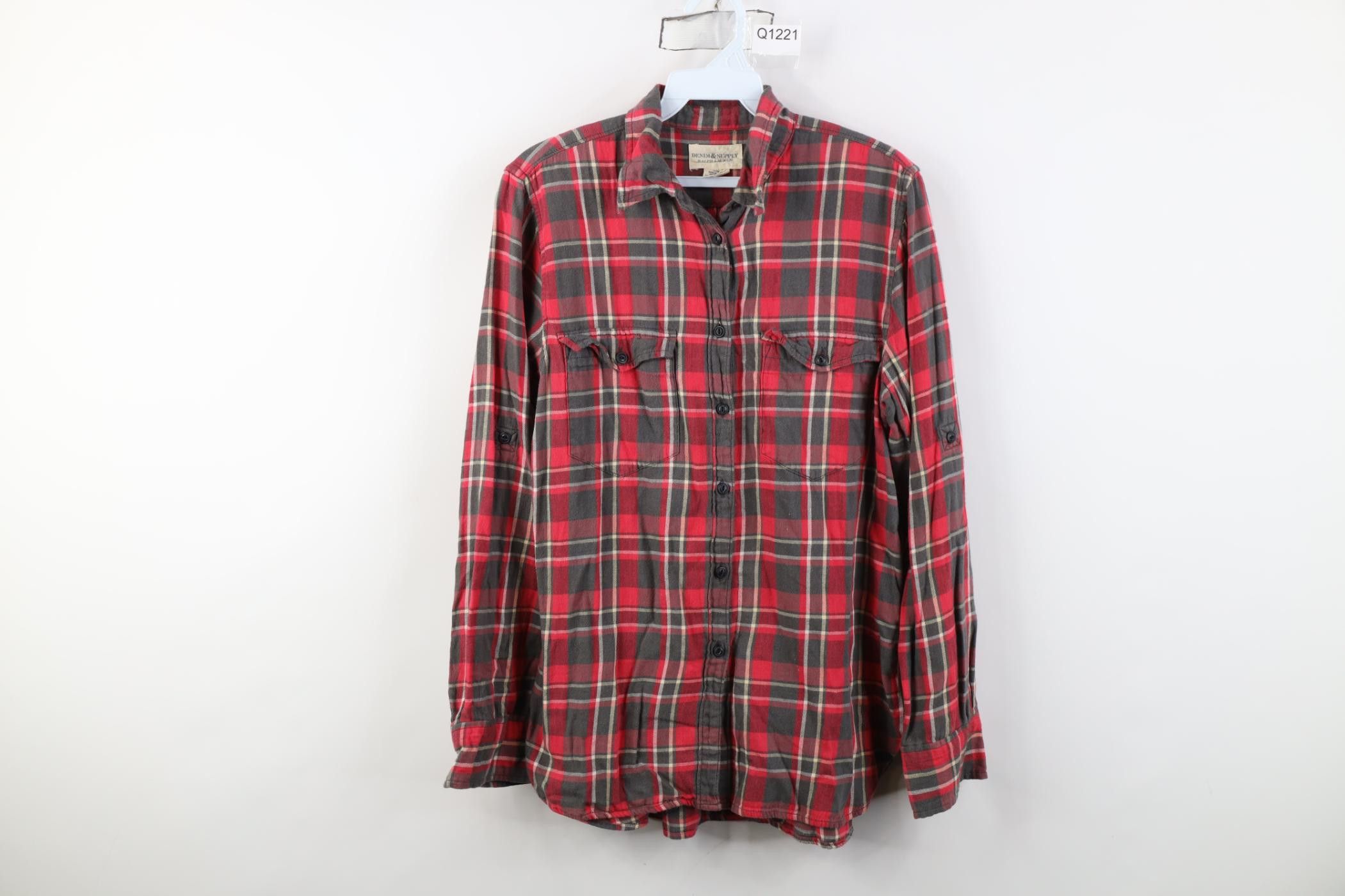 Polo Ralph Lauren Vintage Ralph Lauren Denim Supply Side Gusset Button Shirt Size M / US 6-8 / IT 42-44 - 1 Thumbnail
