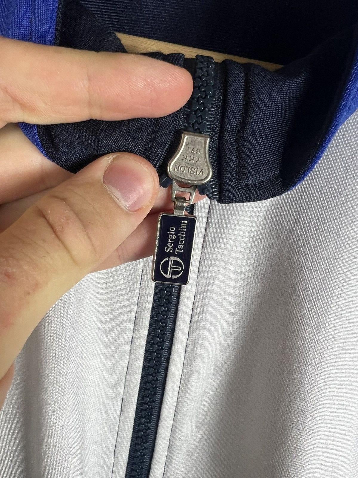 Sergio Tacchini Vintage Sergio Tacchini Casual Track Jacket Size US L / EU 52-54 / 3 - 5 Thumbnail