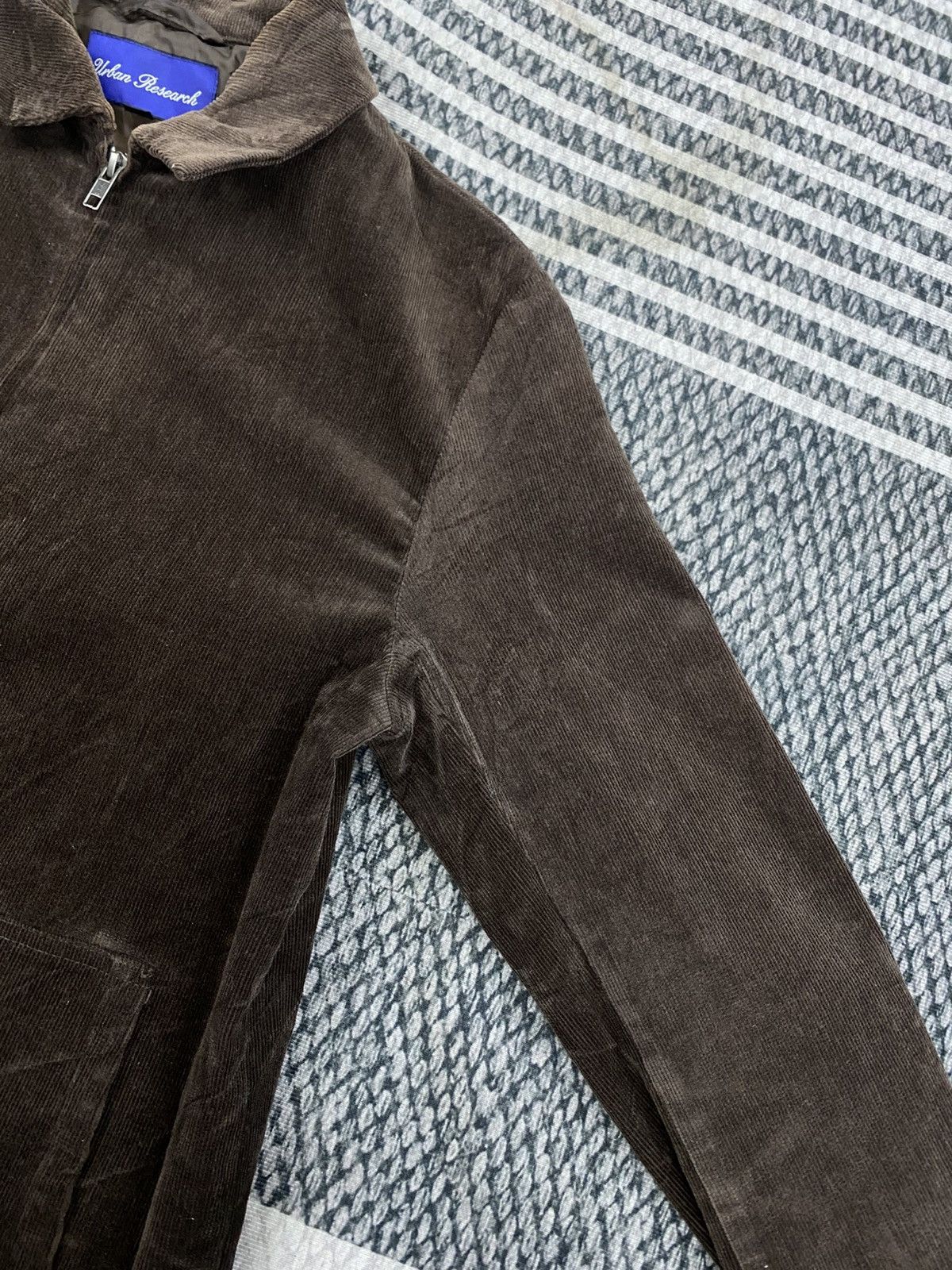 URBAN RESEARCH DOORS Vintage Urban Research Brown Corduroy Zipper Jacket Size US M / EU 48-50 / 2 - 10 Thumbnail