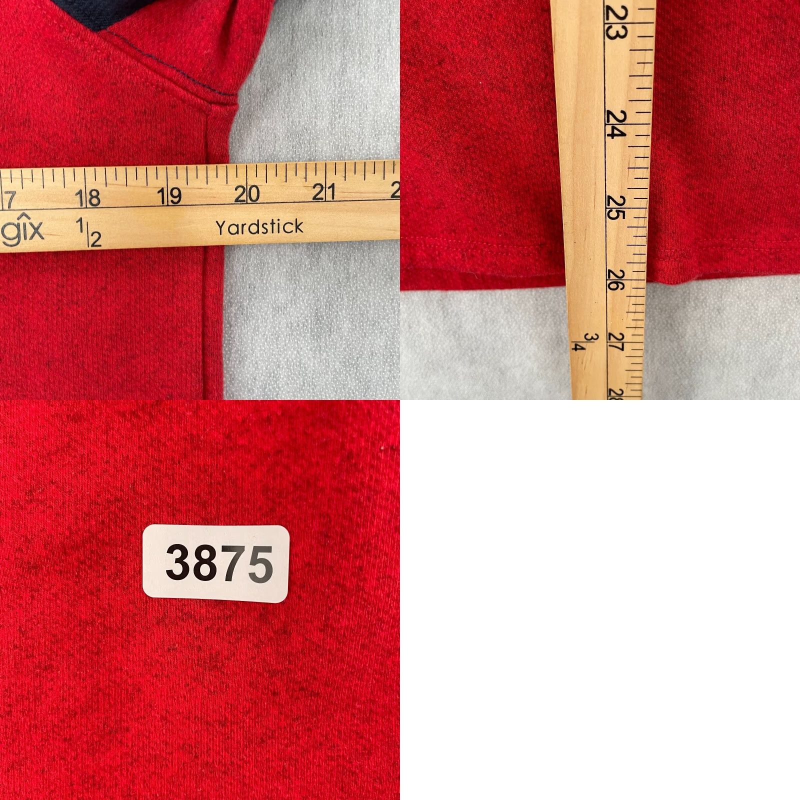 Vintage England Rugby Shirt Adult Small Red Polo Long Sleeve Canterbury Rose O2 Mens S Size US S / EU 44-46 / 1 - 8 Thumbnail
