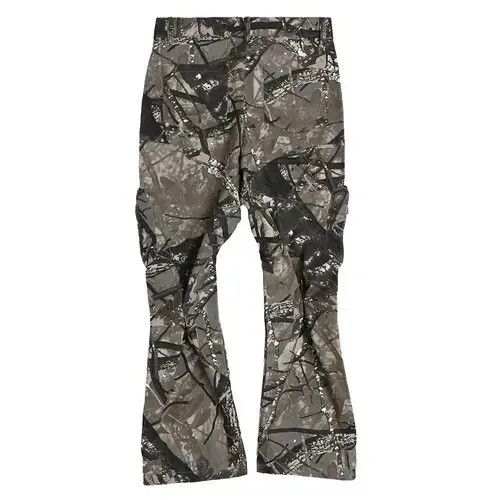 Designer Y2K Big Pocket Camouflage Drawstring Cargo Pants Size US 32 / EU 48 - 1 Thumbnail