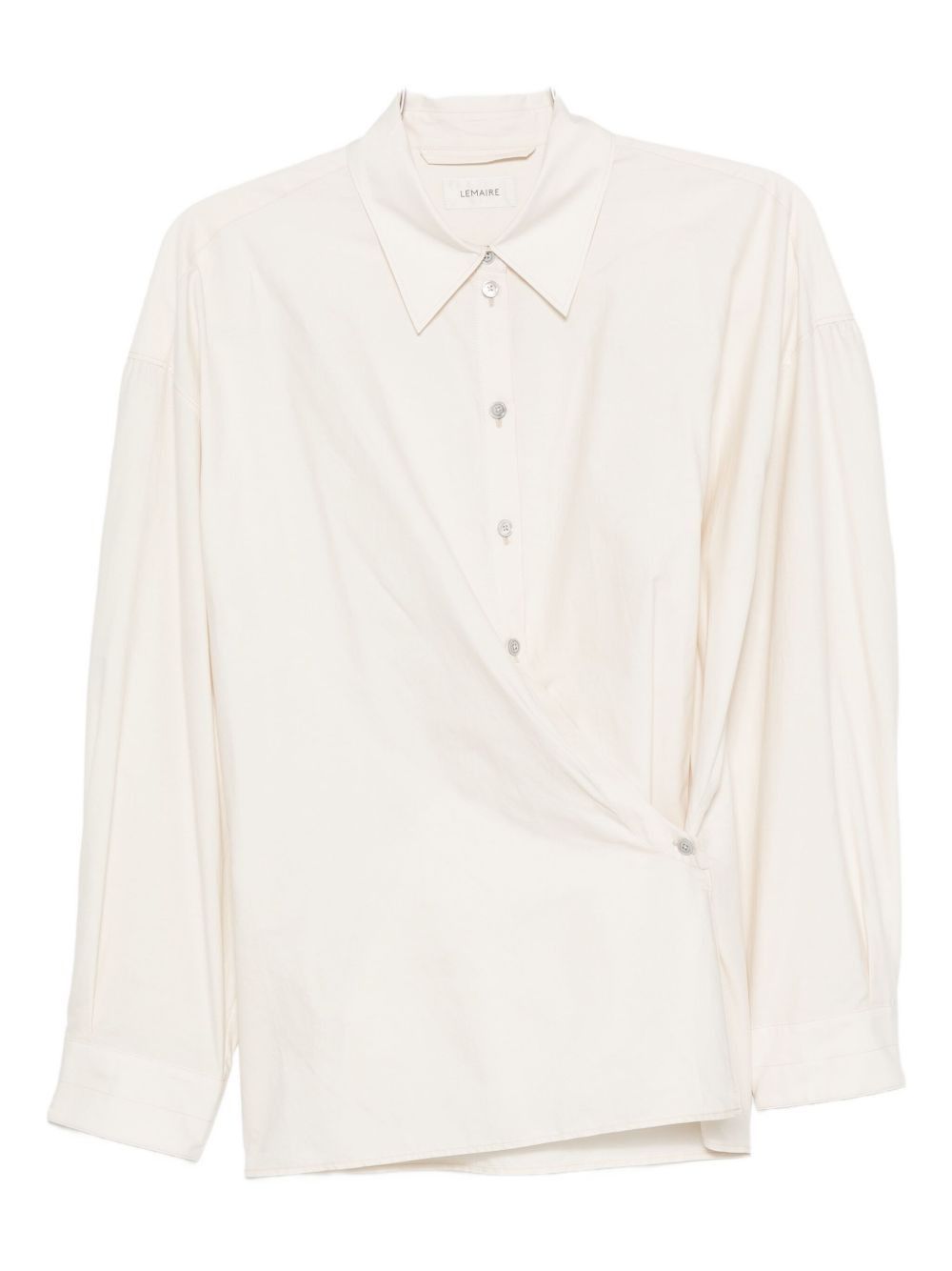 Lemaire COTTON AND SILK BLEND SHIRT Size S / US 4 / IT 40 - 1 Thumbnail