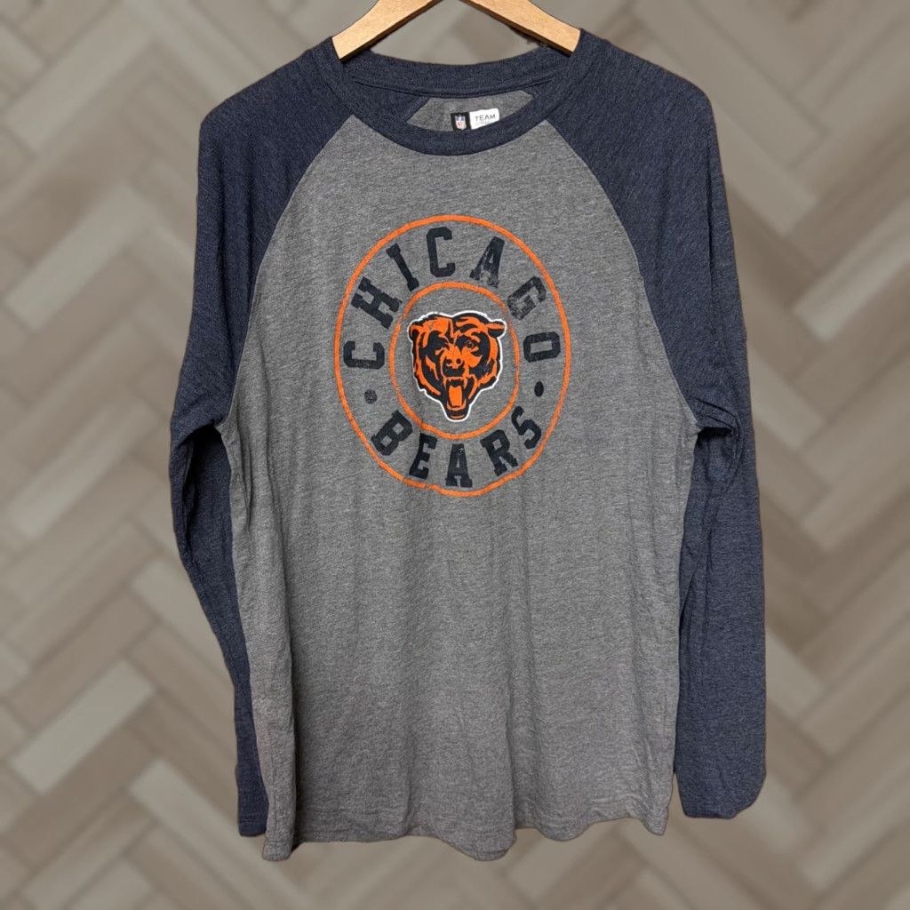 NFL NFL Chicago Bears T-Shirt Shirt Mens Large Blue Graphic Print - 1-1 Size US L / EU 52-54 / 3 - 1 Thumbnail