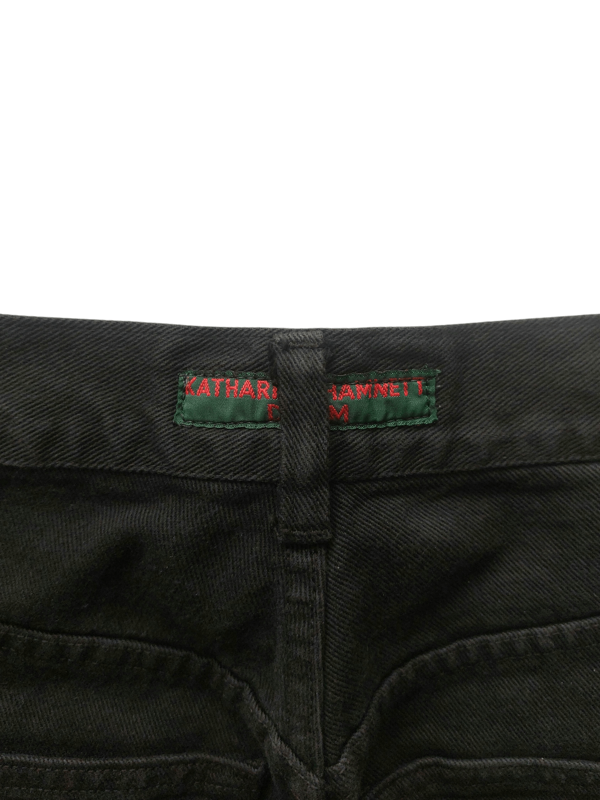Katharine Hamnett London Katharine Hamnett Denim Vintage Black Jeans Size US 30 / EU 46 - 8 Thumbnail