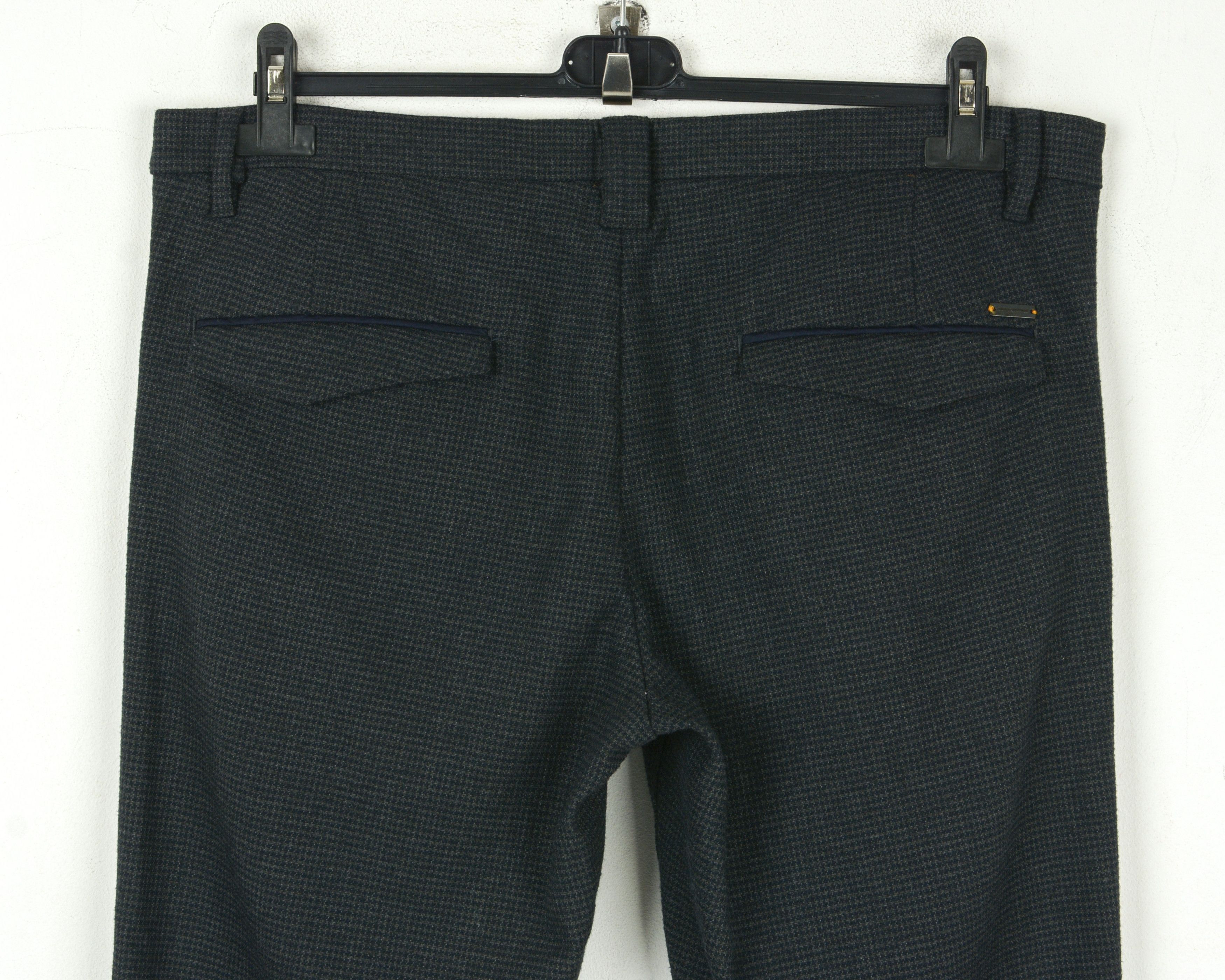 Hugo Orange Label Slim3 W34 L32 Slim Straight Pants Tweed Work Size US 34 / EU 50 - 5 Thumbnail