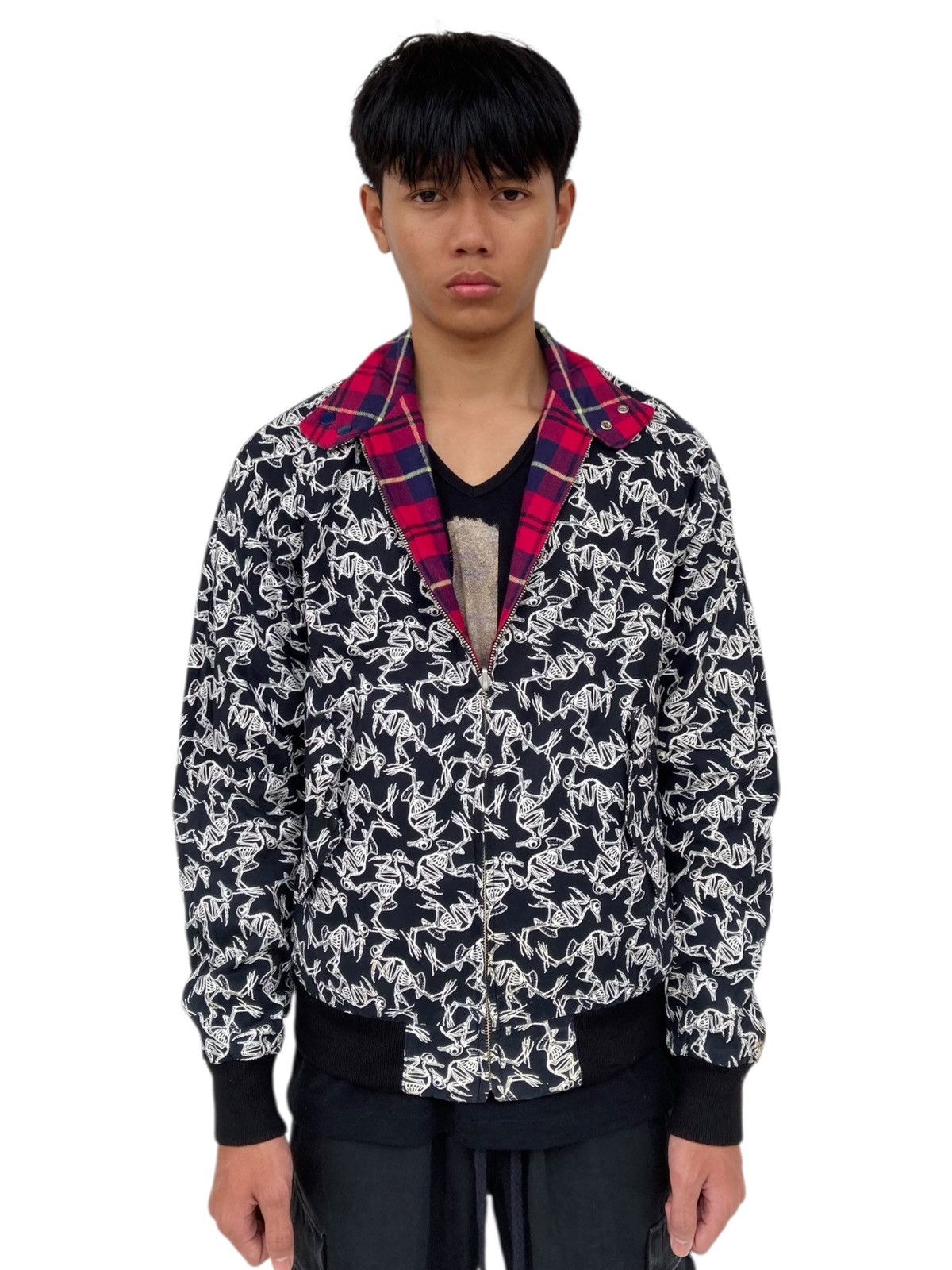 PHENOMENON 2000s Swagger - Reversible Skeleton Bird Jacket Size US M / EU 48-50 / 2 - 5 Thumbnail
