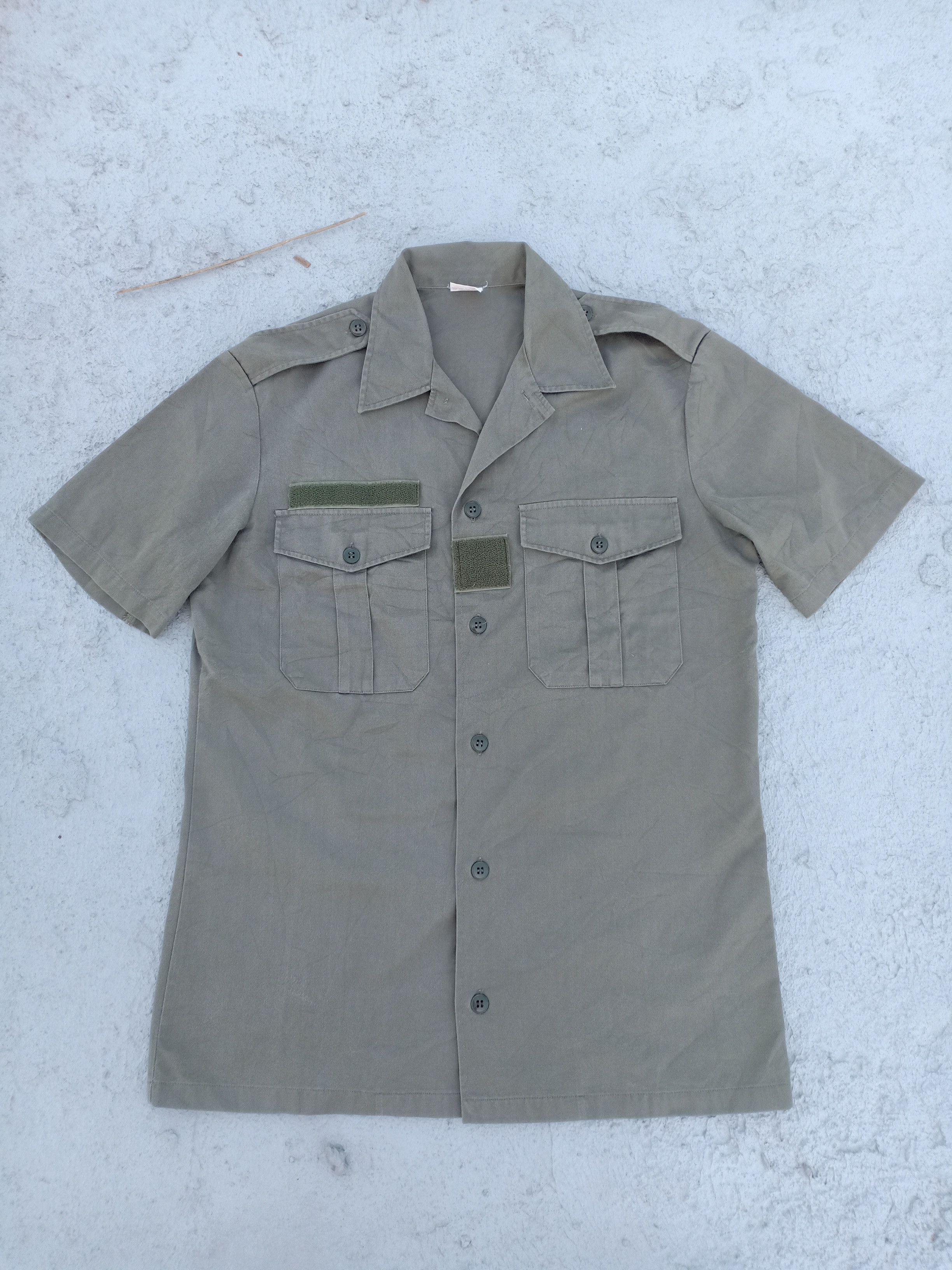 Vintage French Army csv 1995 short sleeve Size US S / EU 44-46 / 1 - 1 Thumbnail