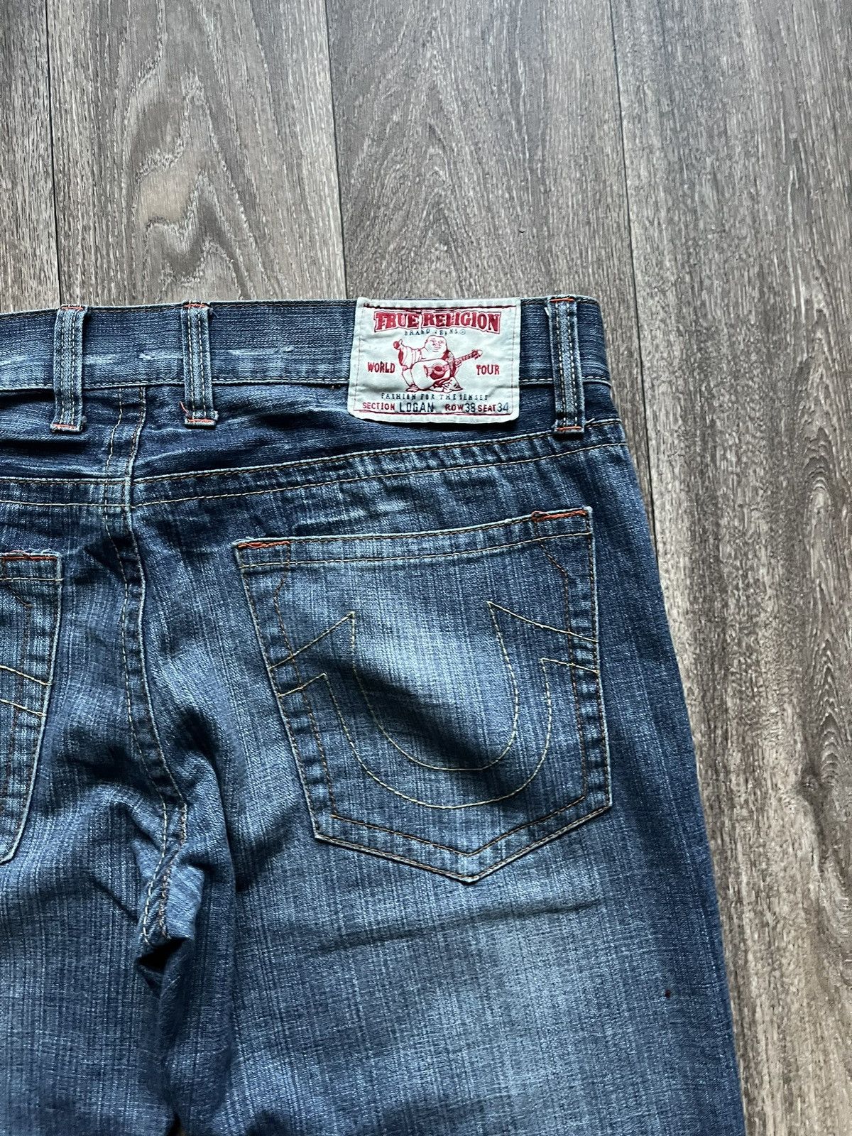 True Religion Vintage True Religion Logan Jeans Size US 38 / EU 54 - 4 Thumbnail