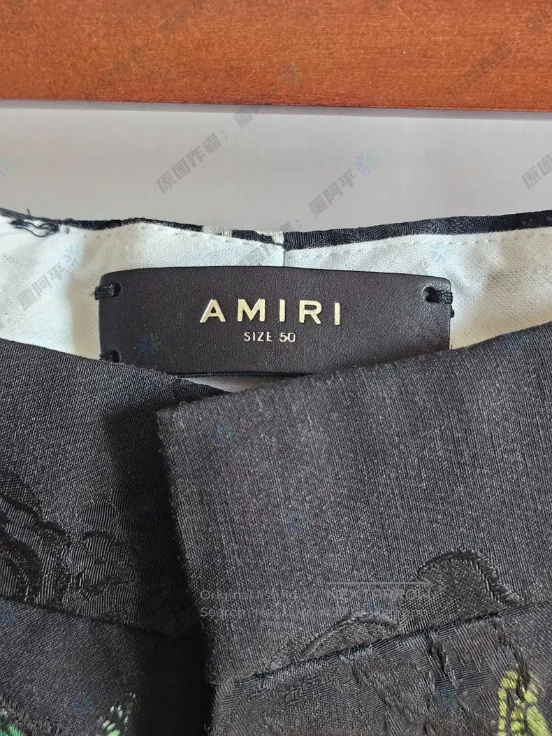 Amiri Amiri Size 50 Woolen embroidered trousers Size US 44 / EU 60 - 3 Thumbnail