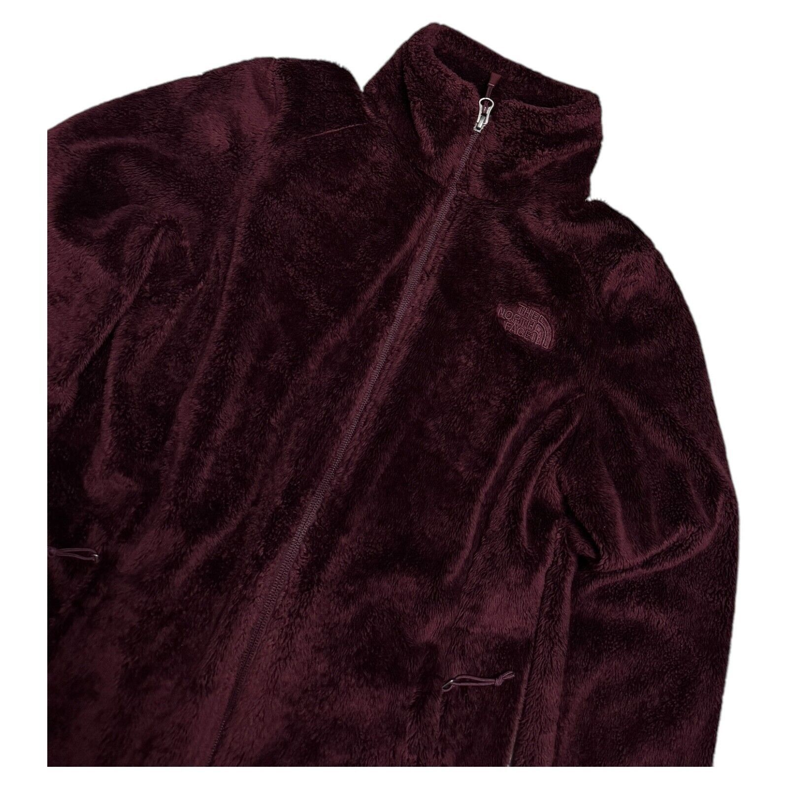 The North Face The North Face Burgundy Faux Fur FLEECE Outdoor Fall Jacket Size XS / US 0-2 / IT 36-38 - 5 Thumbnail