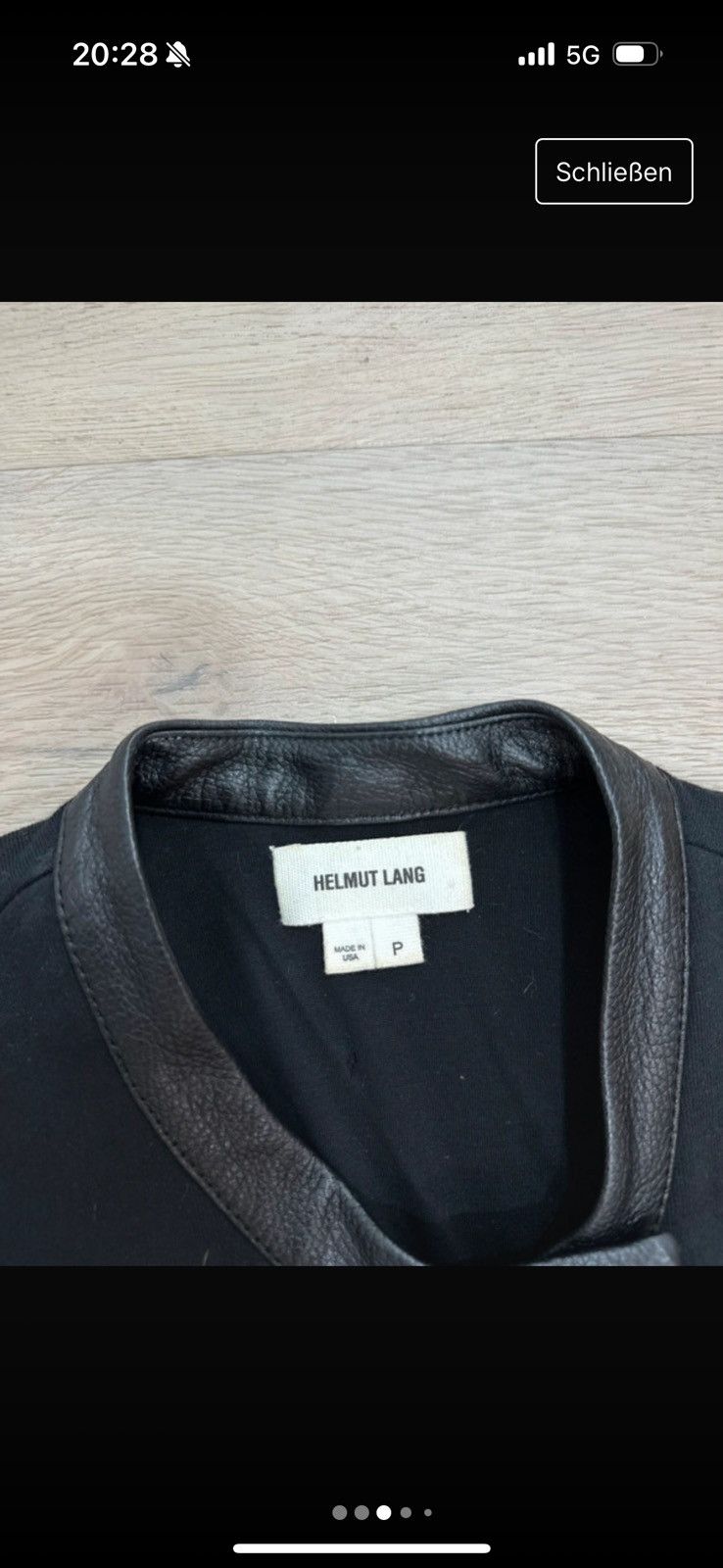 Helmut Lang Helmut lang jacket leather sleeve Size S / US 4 / IT 40 - 3 Thumbnail