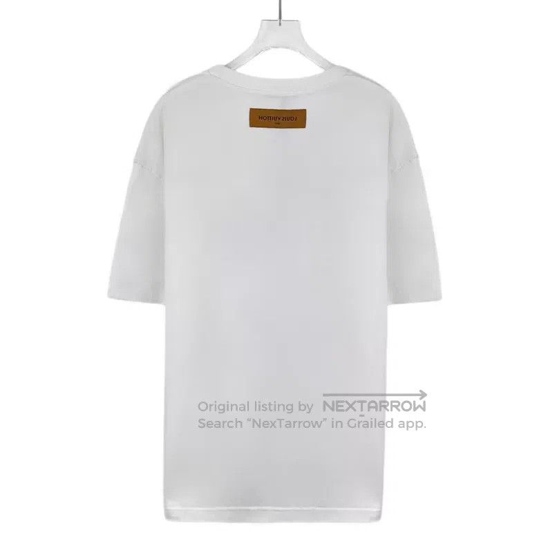 Louis Vuitton Louis Vuitton 23 white cloud logo monogrammed cotton crew Size US L / EU 52-54 / 3 - 2 Thumbnail