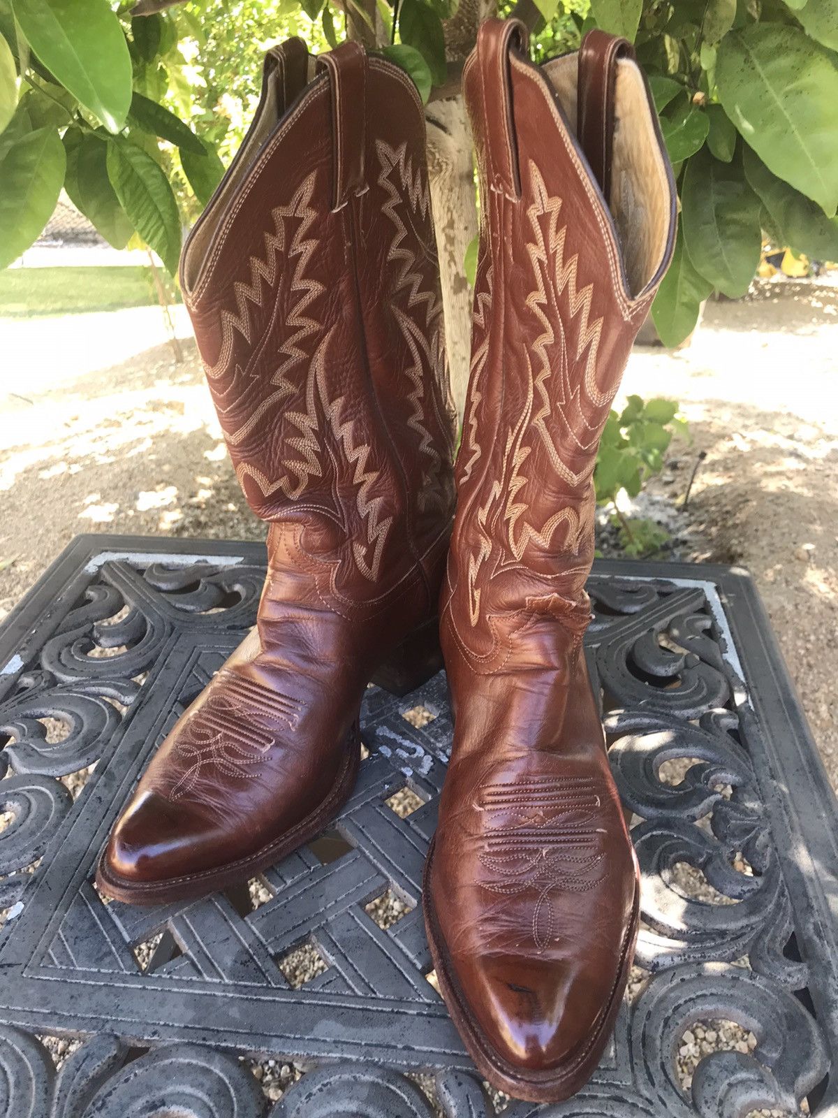 Justin Boots × Vintage 1970s Cowboy Boots | Grailed