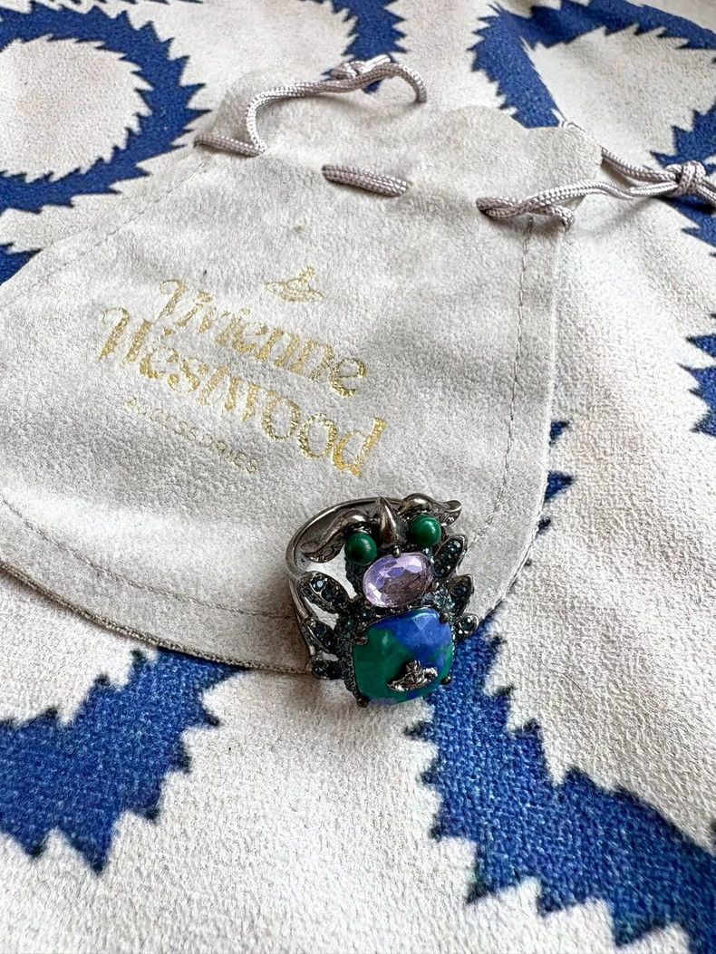 Vivienne Westwood Vivienne Westwood Vintage insect turquoise ring Size ONE SIZE - 1 Thumbnail
