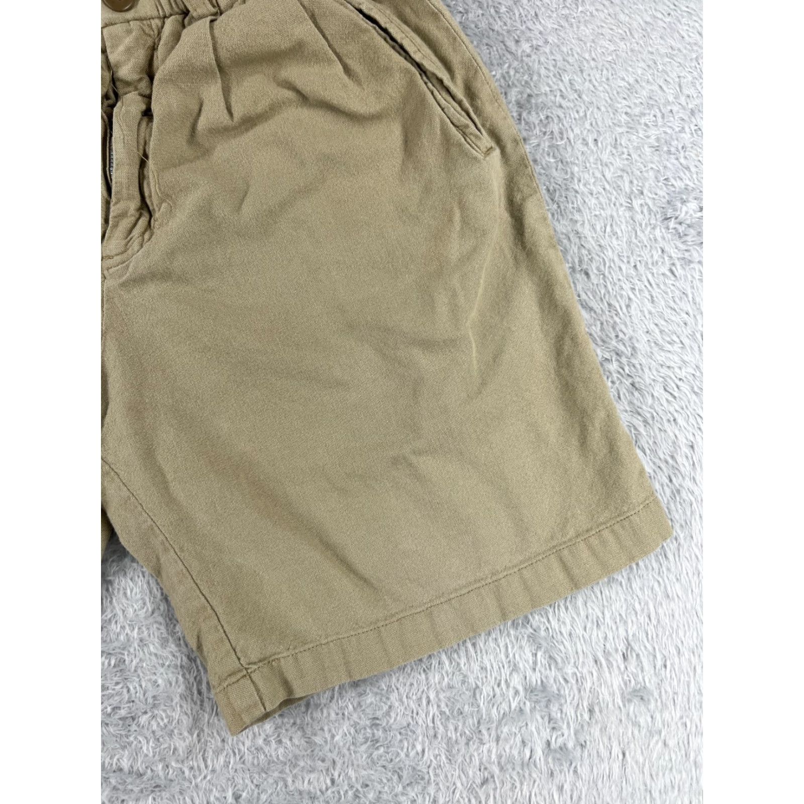 Patagonia Patagonia Shorts Womens Extra Small Beige Elastic Waist Woven 100% Cotton Hike Size 26" / US 2 / IT 38 - 2 Thumbnail