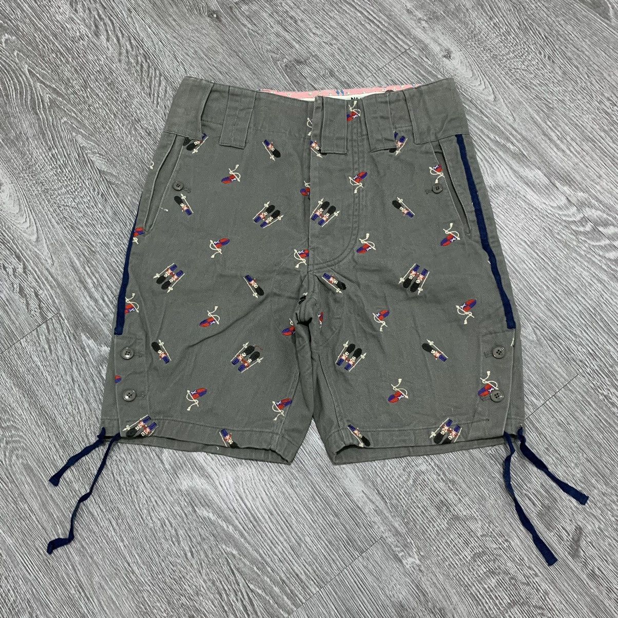 Issey Miyake Issey Miyake Ne Net Embroidery Short Pant Size US 30 / EU 46 - 1 Thumbnail