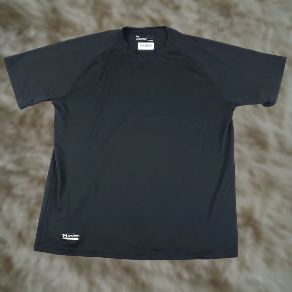 Under Armour Under Armour T Shirt Mens Large Black Active Gym Short Sleeve Size US L / EU 52-54 / 3 - 1 Thumbnail