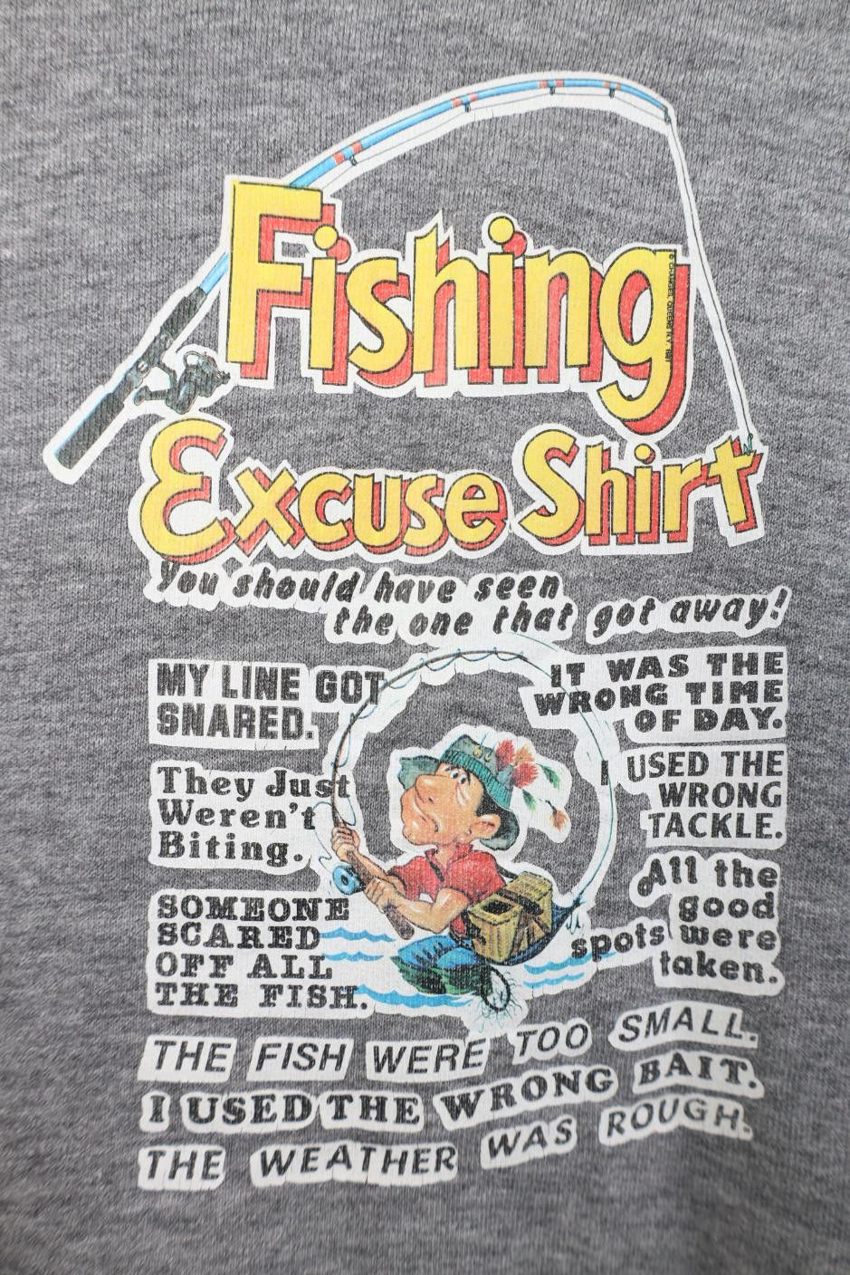 Russell Athletic Vintage 80s Russell Athletic Excuse Crewneck Sweatshirt USA Size US XL / EU 56 / 4 - 4 Thumbnail