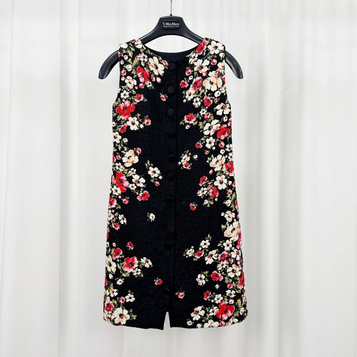 Dolce & Gabbana Dolce&Gabbana Floral Embossed Dress Size XS / US 0-2 / IT 36-38 - 1 Thumbnail