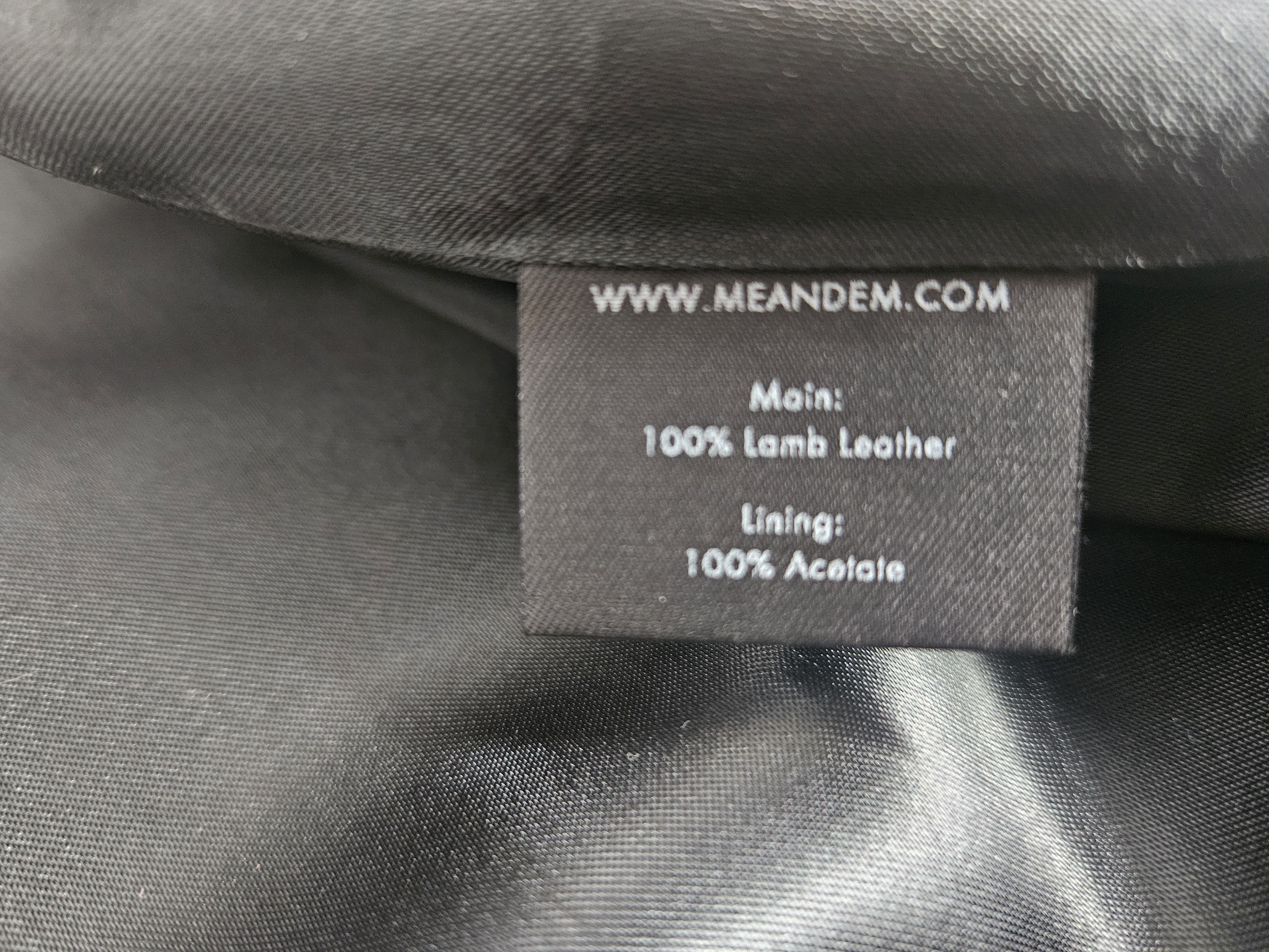 ME+EM ME+EM Icon Leather Biker Jacket size US10 Size L / US 10 / IT 46 - 10 Thumbnail