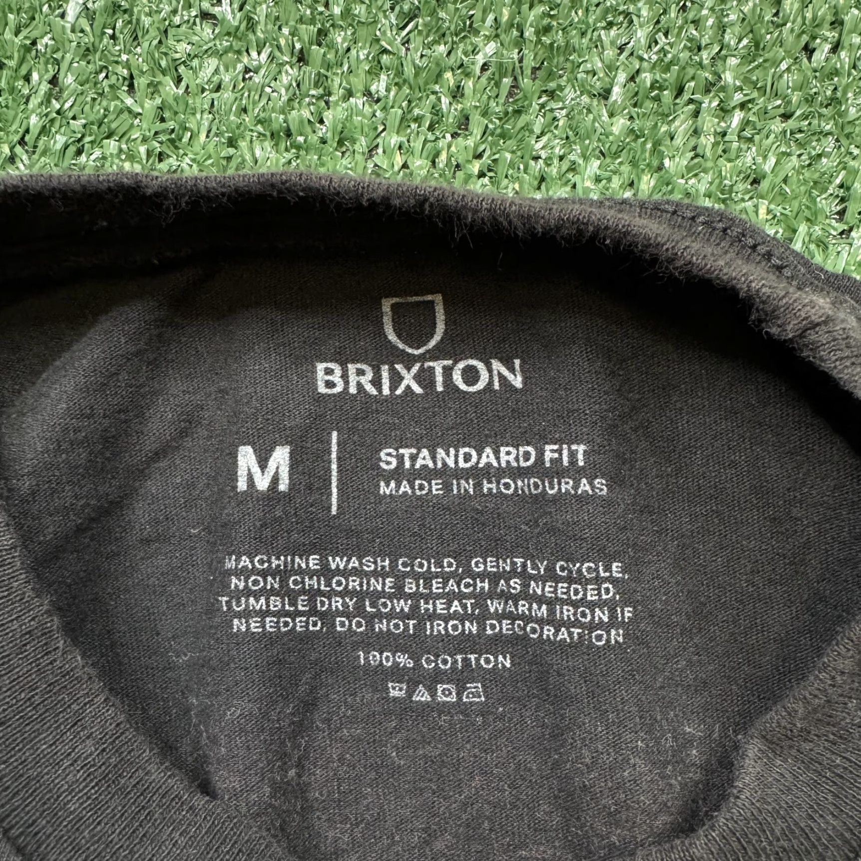 Brixton Brixton Graphic T Shirt Men's M Black Short Sleeve Streetwear Skateboading Size US M / EU 48-50 / 2 - 2 Thumbnail