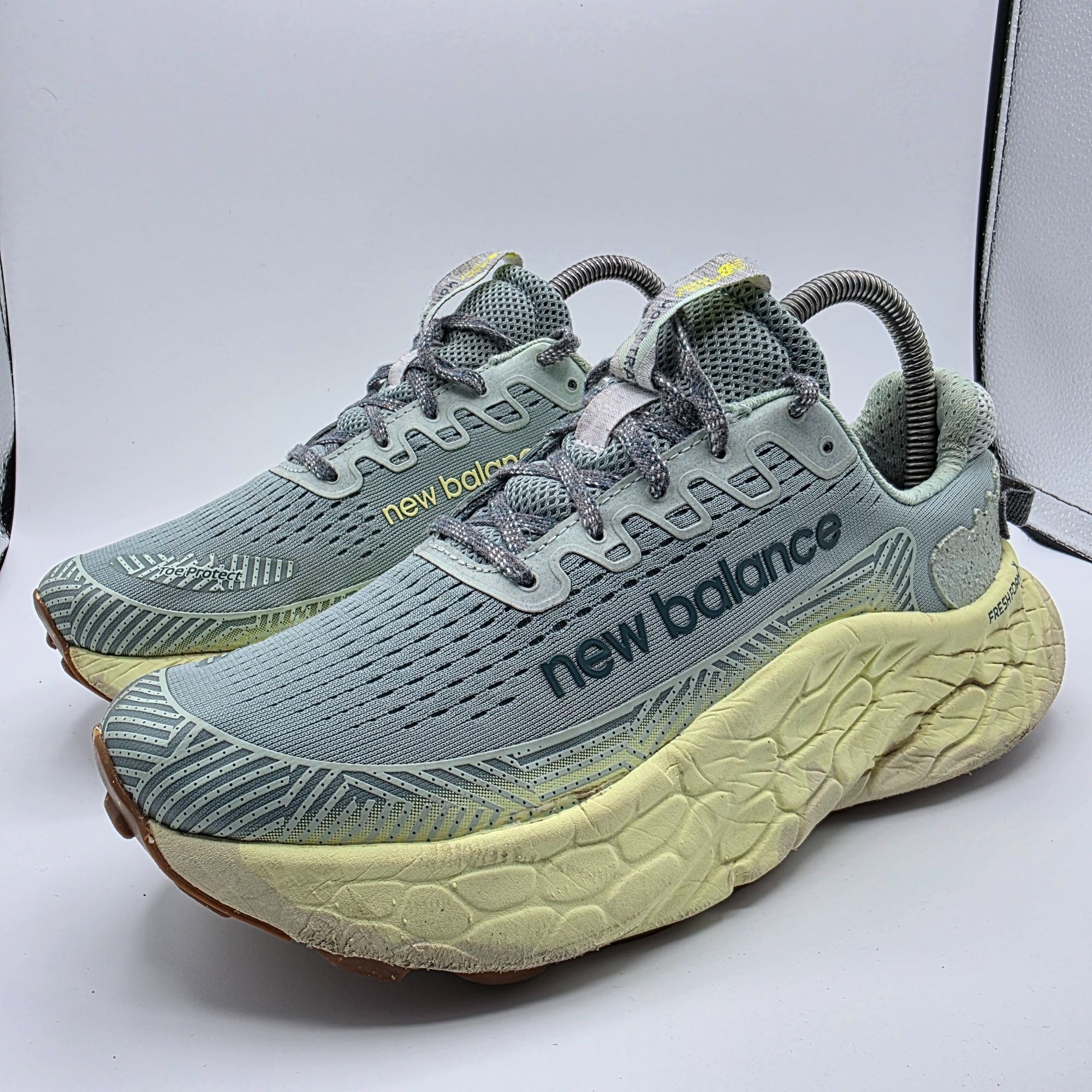 New Balance New Balance Fresh Foam X More Trail V3 Womens Size 8 Green A Size US 8 / IT 38 - 4 Thumbnail