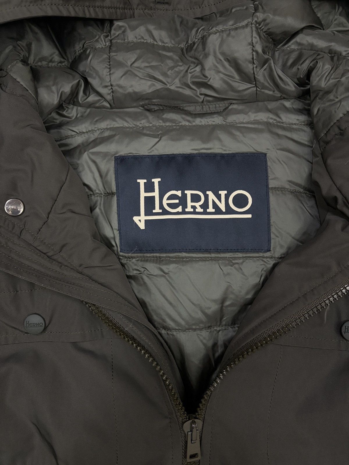 Herno HERNO Down Jacket Waterproof Down Padded men’s size EU 50 Size US M / EU 48-50 / 2 - 4 Thumbnail