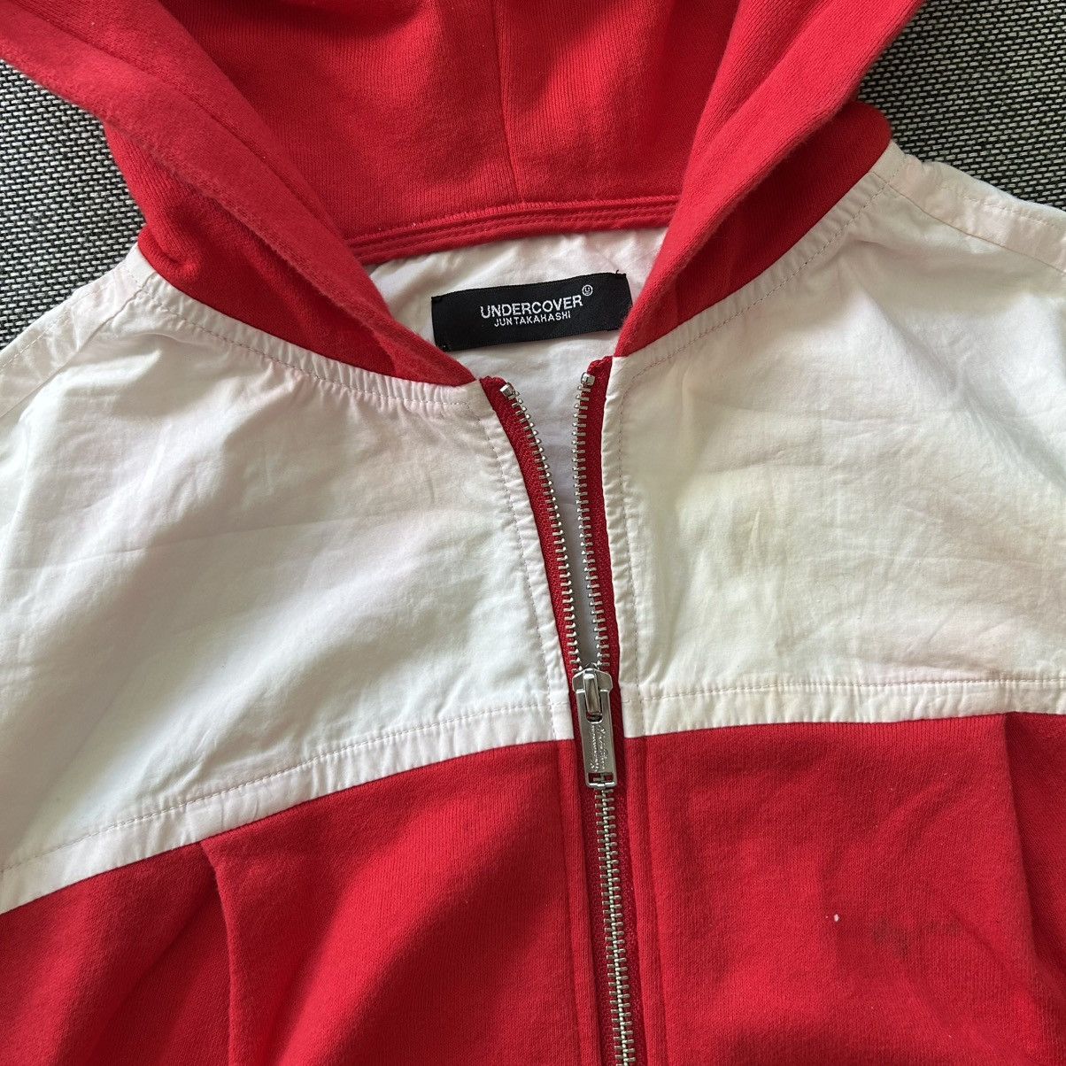 Undercover UNDERCOVER 19SS Zip-up Color Block Hoodie Sweatshirt Size US S / EU 44-46 / 1 - 11 Thumbnail