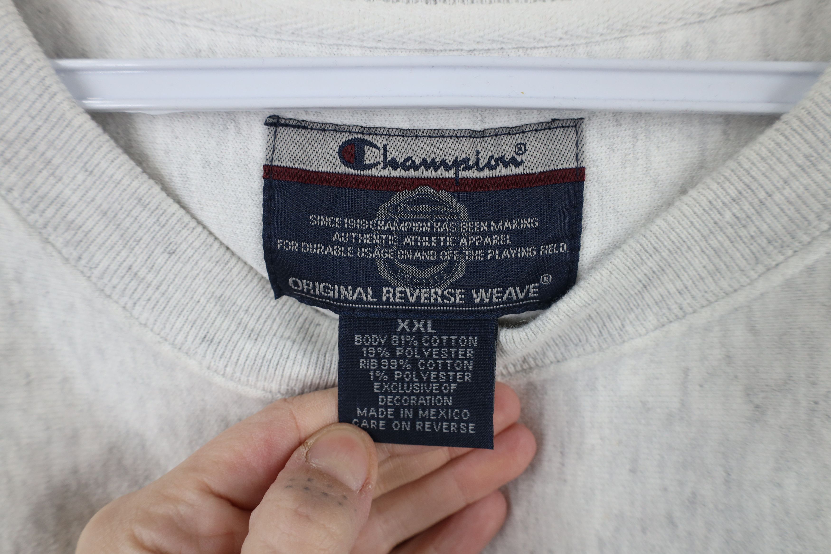 Champion × Vintage Vintage 90s Champion Reverse University of Toledo Sweatshirt Size US XXL / EU 58 / 5 - 10 Thumbnail