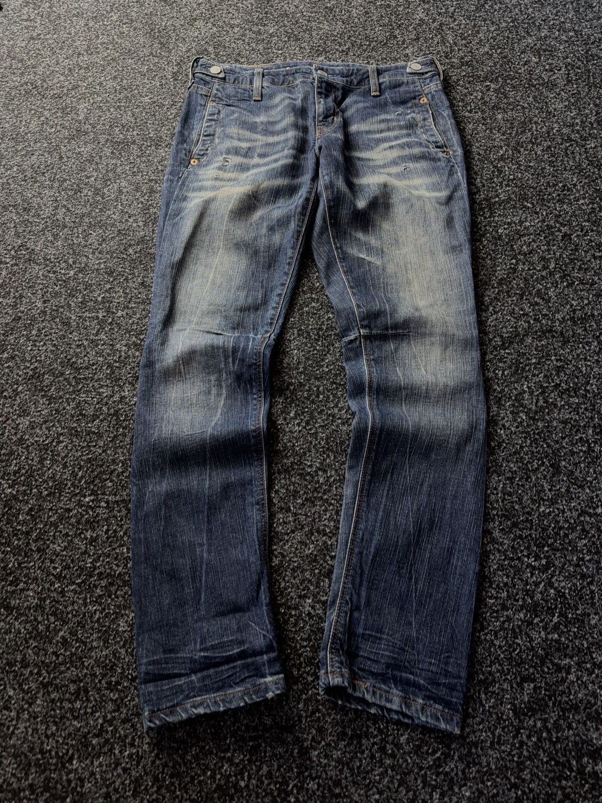 Levi's Vintage 00s Avant Grade Levi’s Retro Western Y2K denim pants Size 29" - 1 Thumbnail