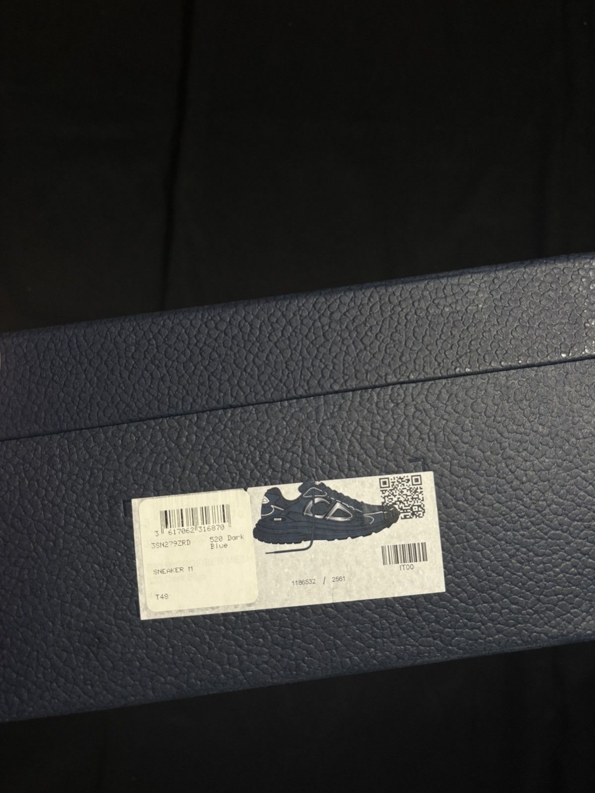 Dior Dior B30 Navy Sneakers - Size 48 Size US 15 / EU 48 - 7 Thumbnail