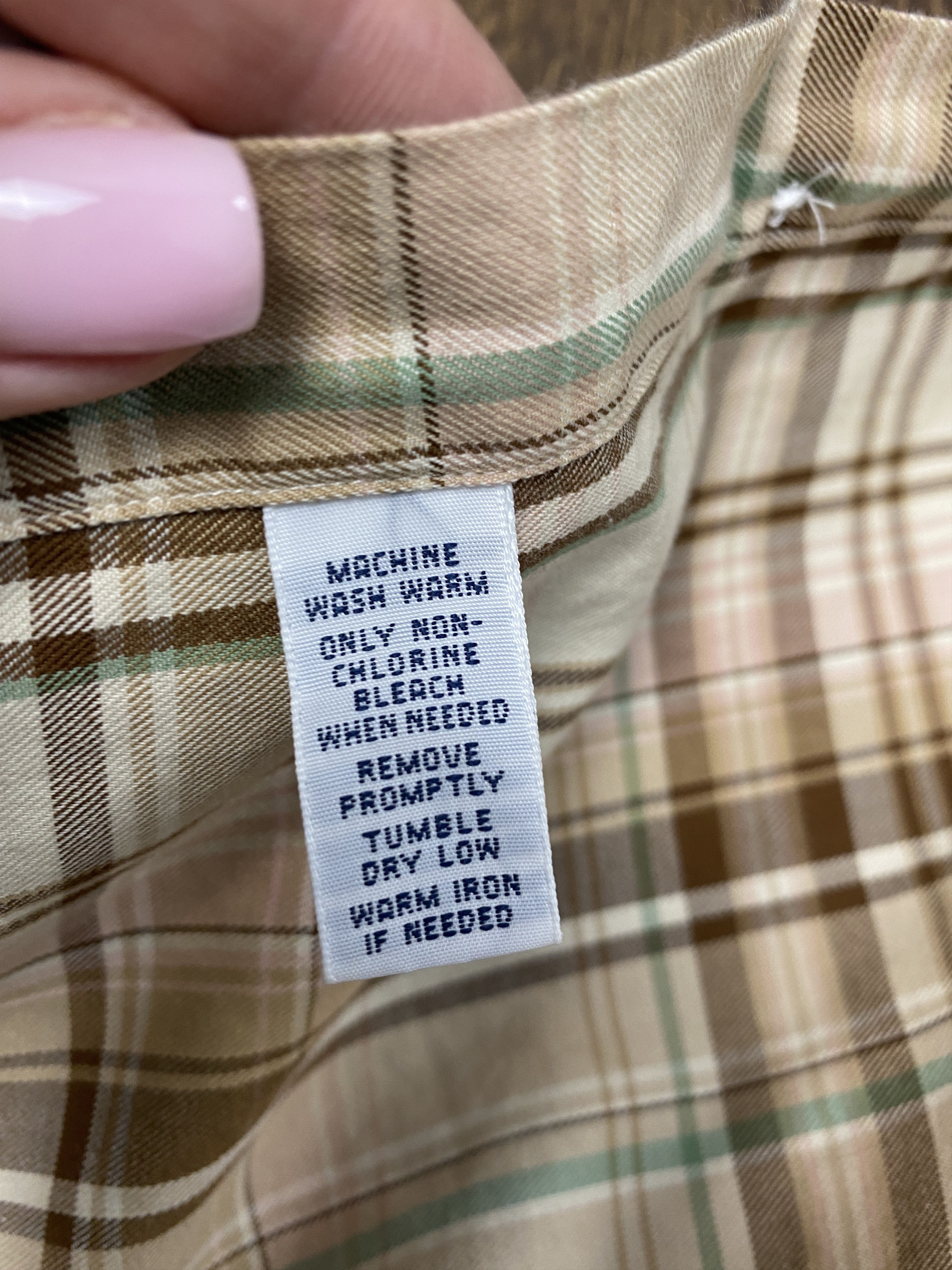Flannel Polo Ralph Lauren vintage flannel plaid shirt y2k Size US S / EU 44-46 / 1 - 5 Thumbnail