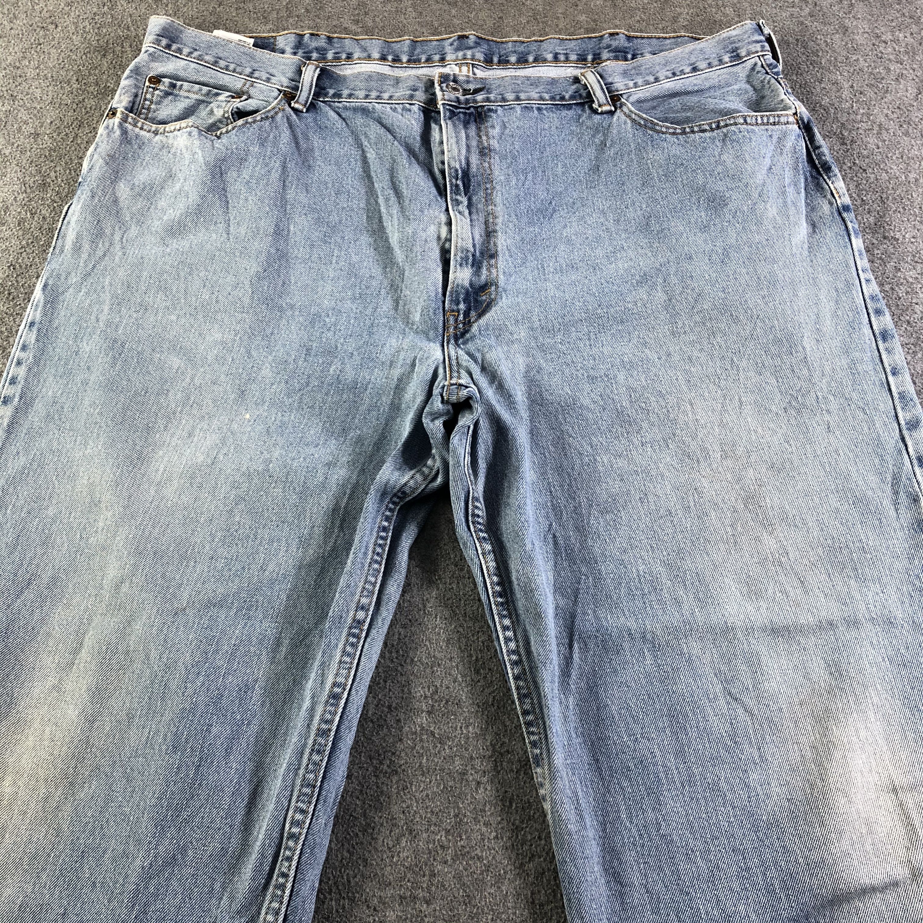 Levi's Vintage Blue Wash Levis 550 Jeans-J4448 Size US 44 / EU 60 - 3 Thumbnail