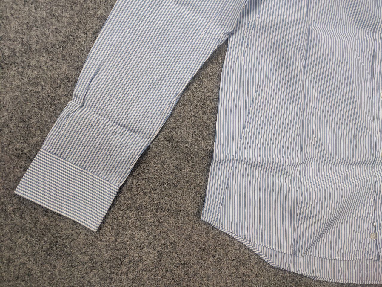 Etro Etro Italy Design long-sleeved shirt blue striped pattern Size US M / EU 48-50 / 2 - 6 Thumbnail