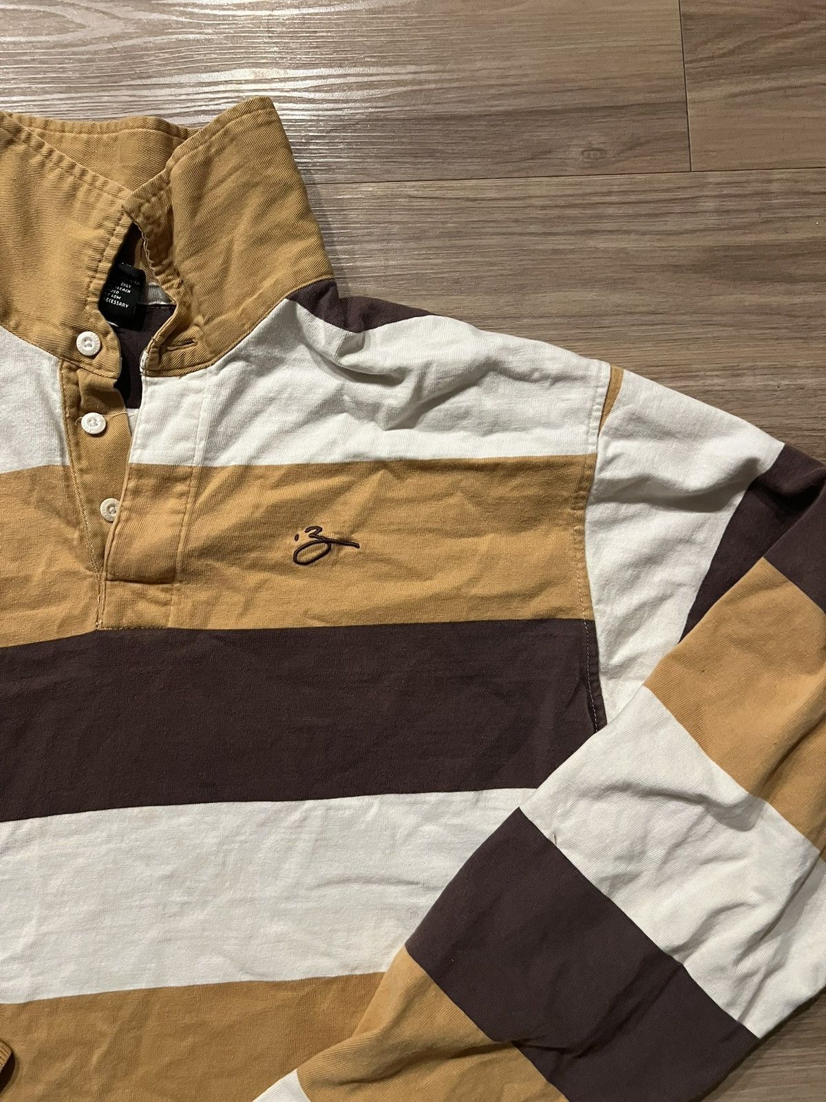 Other Starbury Striped Rugby/Polo Shirt Size US L / EU 52-54 / 3 - 2 Thumbnail