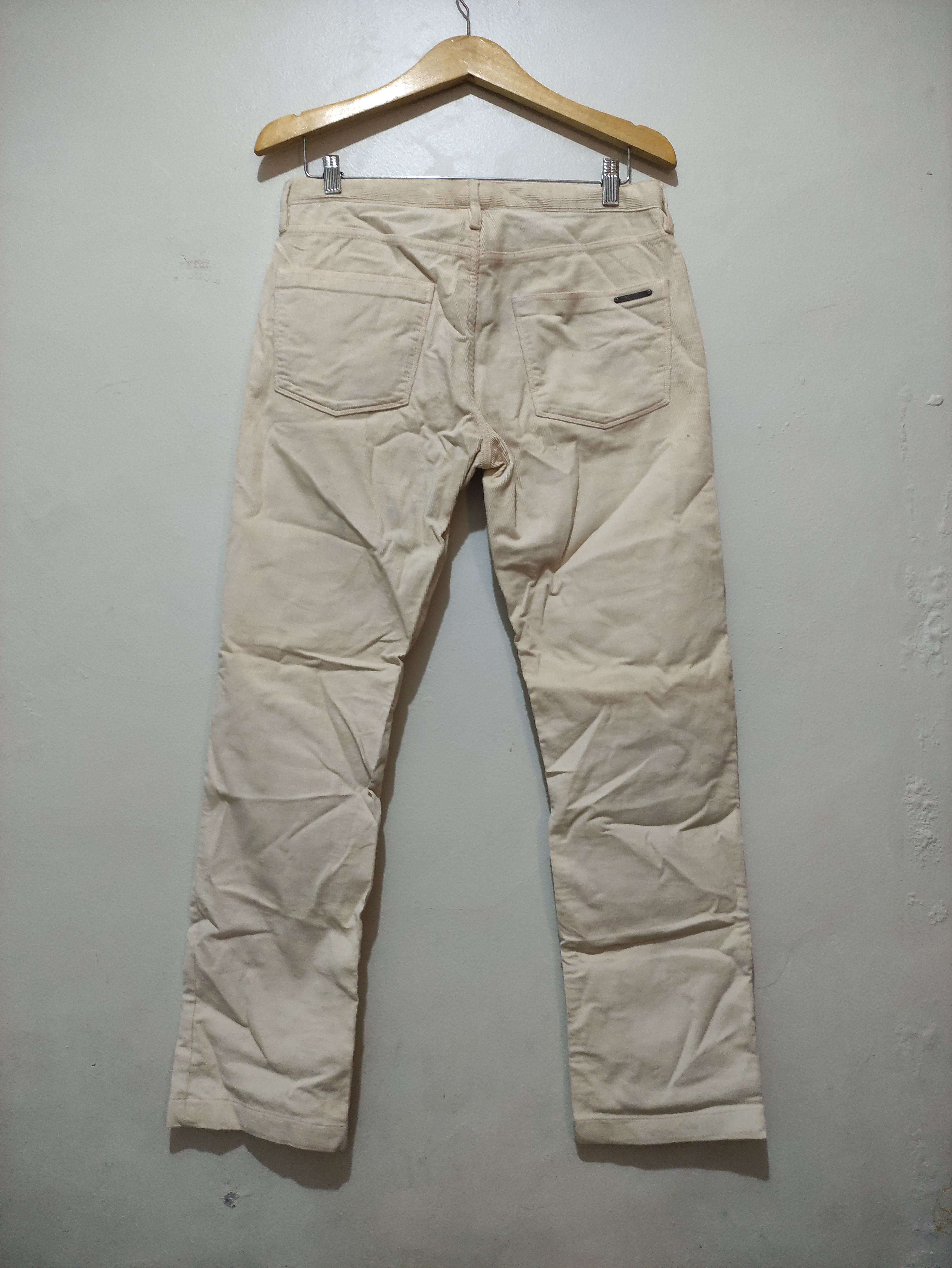 Burberry Burberry Brit Beige Corduroy Pants 32 L/M Size US 32 / EU 48 - 2 Thumbnail