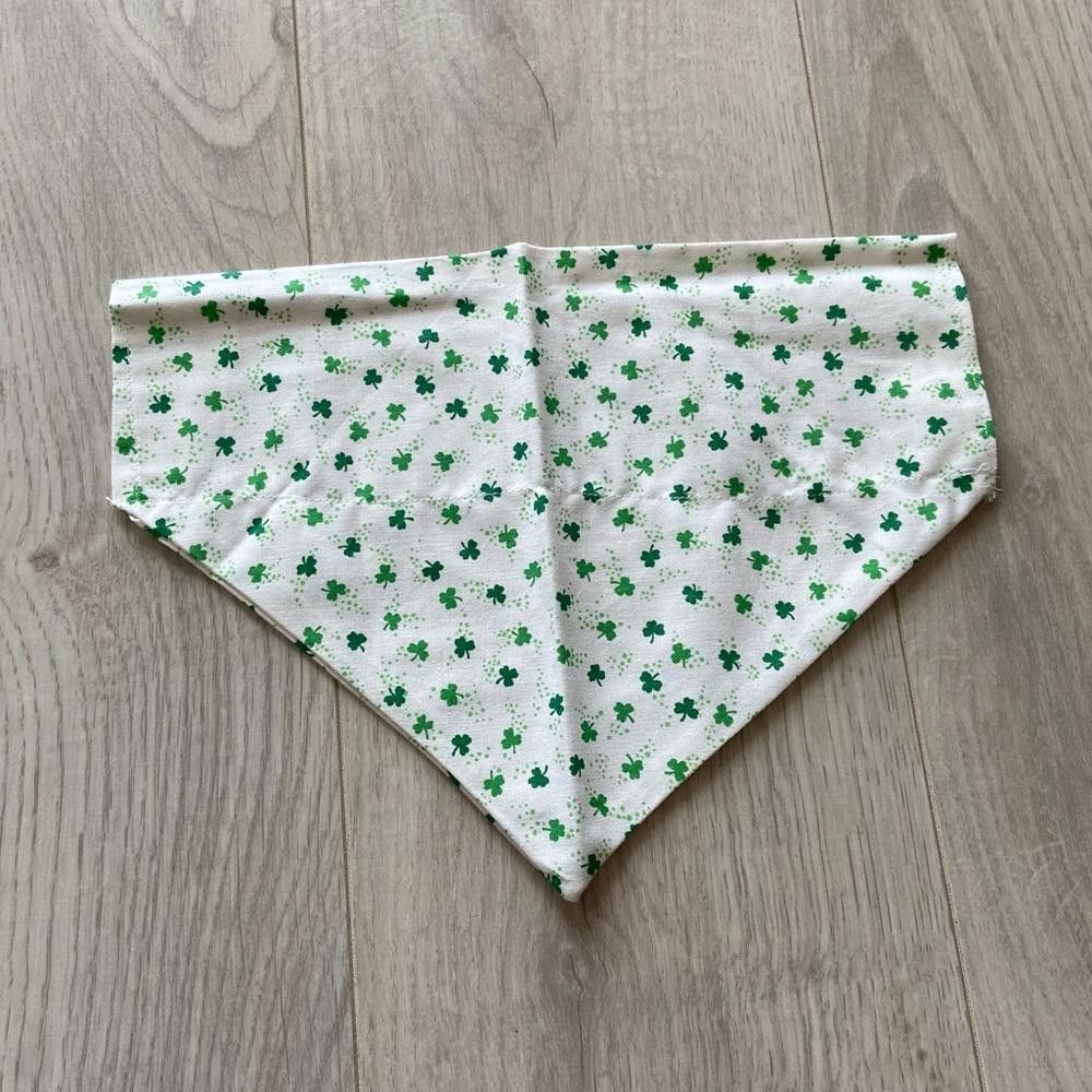 Designer Clover Dog Bandana Size ONE SIZE - 1 Thumbnail