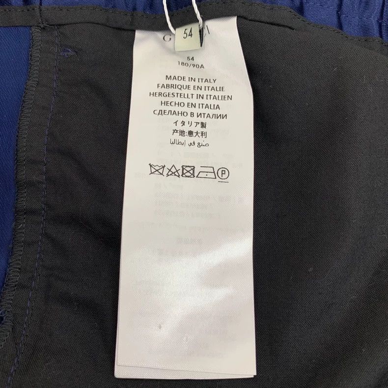 Gucci Gucci Dark blue side stripe logo letter drawstring casual w Size US 38 / EU 54 - 8 Thumbnail