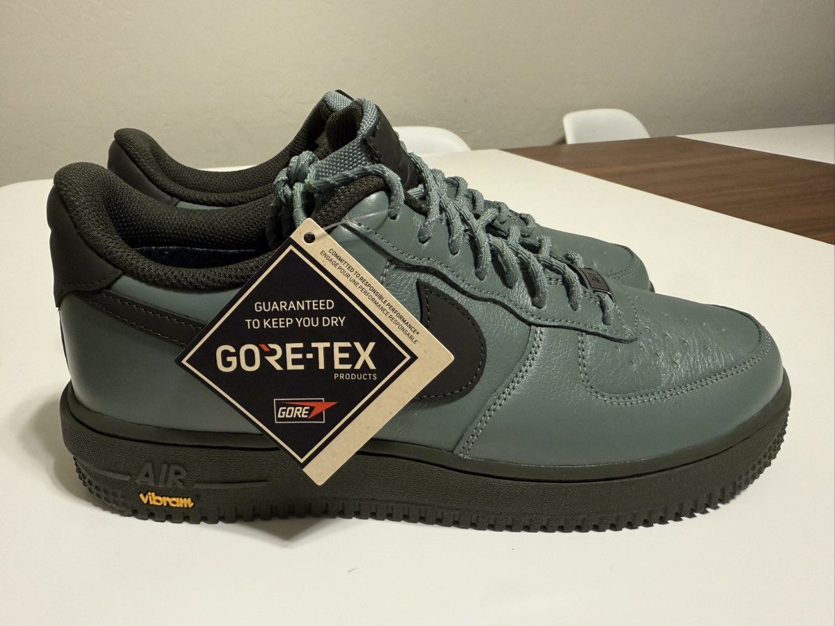 Nike Nike Air Force 1 Low Gore-Tex Vibram Clay Green 9.5 Size US 9.5 / EU 42-43 - 4 Thumbnail