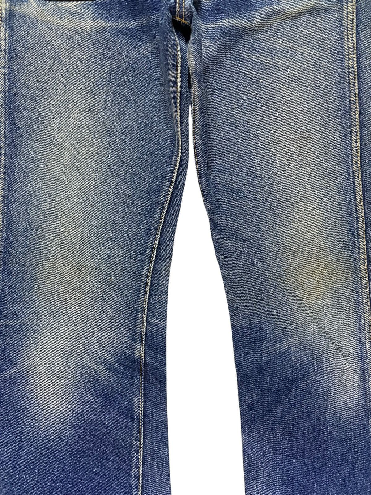 Japanese Brand Vintage Japanese Brand Faded Blue Wash Bell Bottom Jeans Size 31" - 5 Thumbnail