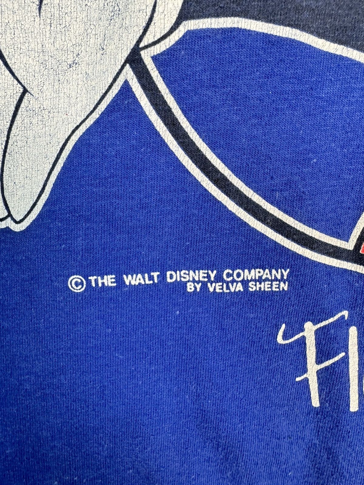 Velva Sheen Vintage 80s Mickey Mouse T Shirt Large Velva Sheen Size US XL / EU 56 / 4 - 3 Thumbnail