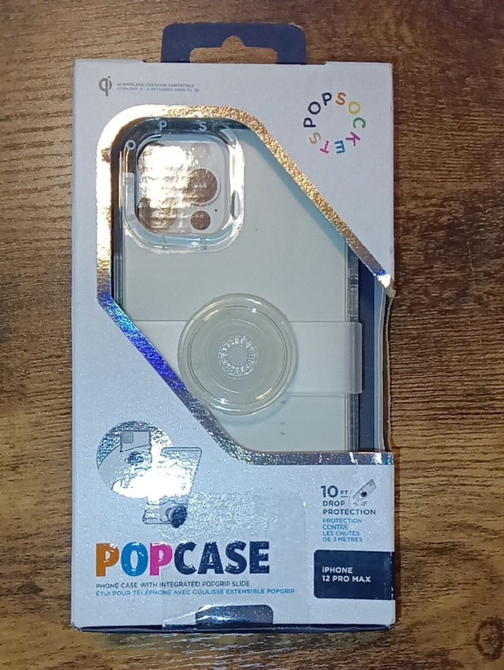 Target Basics PopSocket Clear Phone Case for iPhone 12 pro max. S Size ONE SIZE - 1 Thumbnail