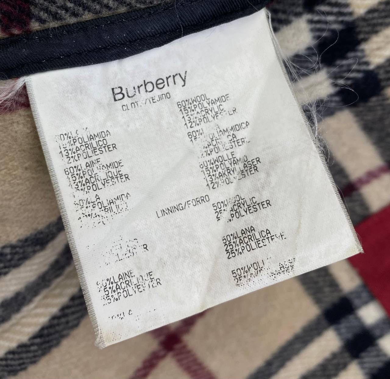 Burberry Vintage Burberry London Button Up Wool Jacket Size US M / EU 48-50 / 2 - 11 Thumbnail