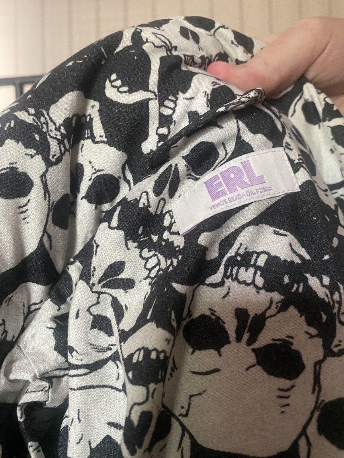 ERL ERL skull print puffer coat Size US L / EU 52-54 / 3 - 4 Thumbnail