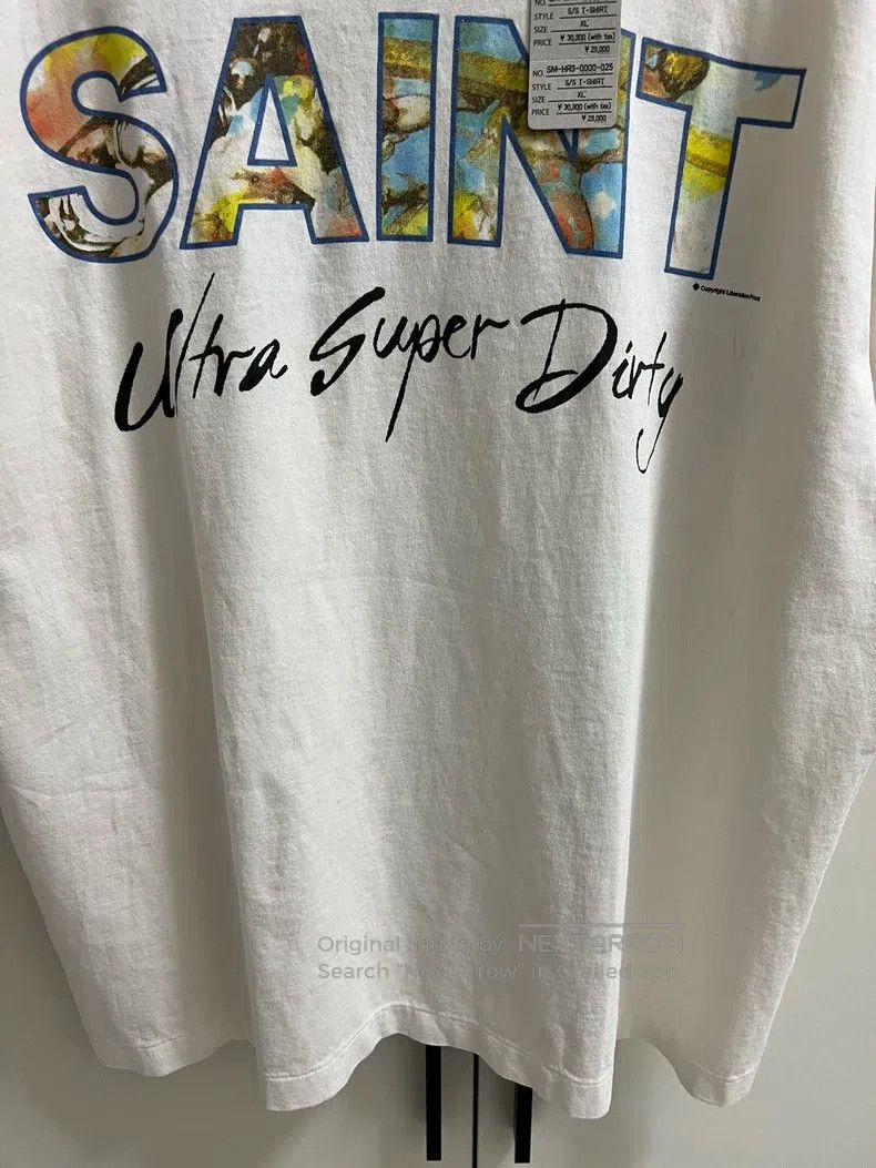 Saint Michael Saint Michael Slogan shirt Size US XL / EU 56 / 4 - 4 Thumbnail