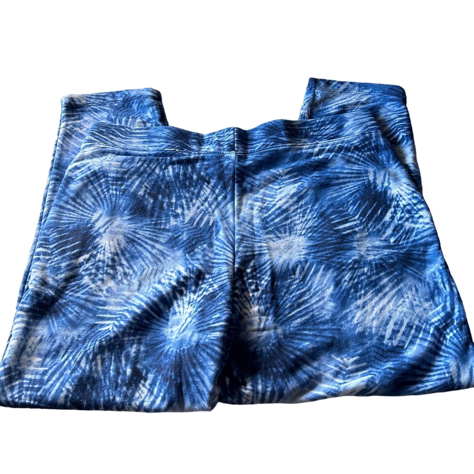 Lands' End Lands End Womens Blue Ankle Sweatpants XS Extra Small Size 27" / US 4 / IT 40 - 2 Thumbnail