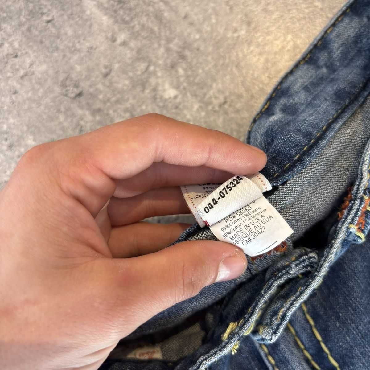 True Religion Y2k True Religion Denim Shorts Size US 32 / EU 48 - 9 Thumbnail